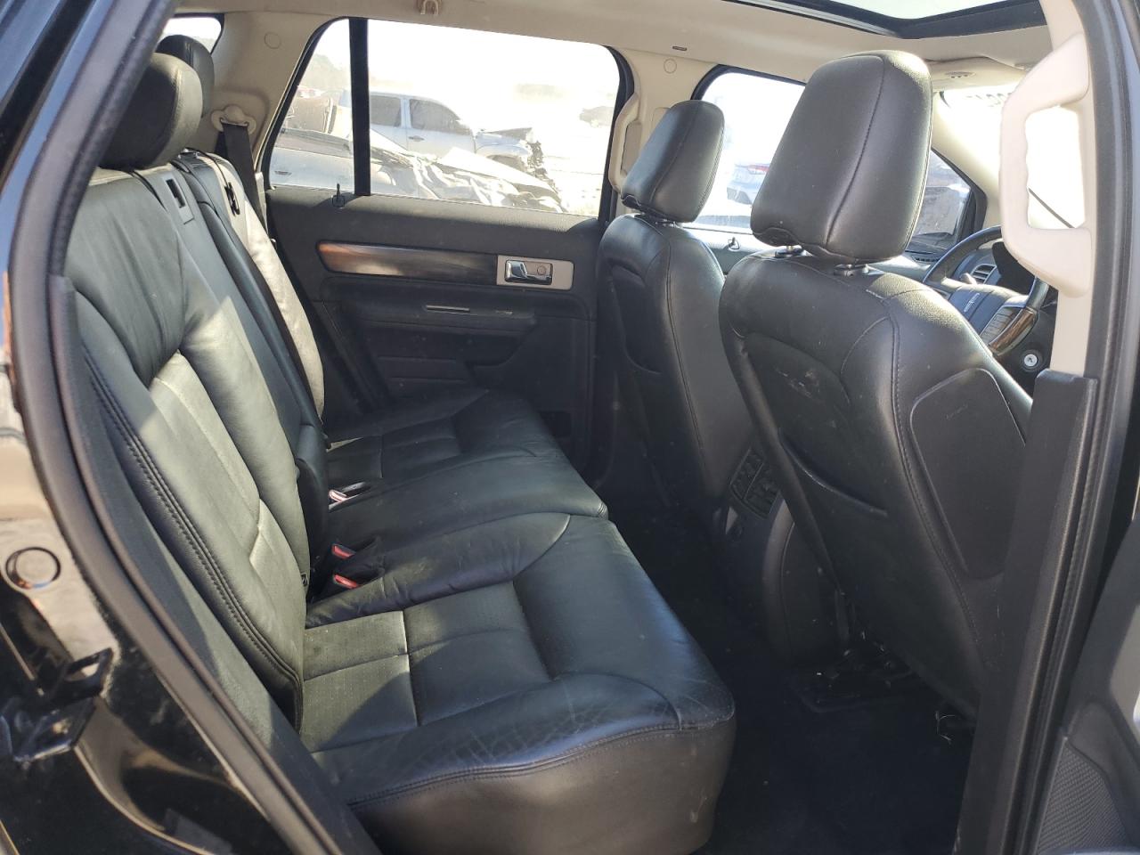 2007 Lincoln Mkx Black vin: 2LMDU88C87BJ09561