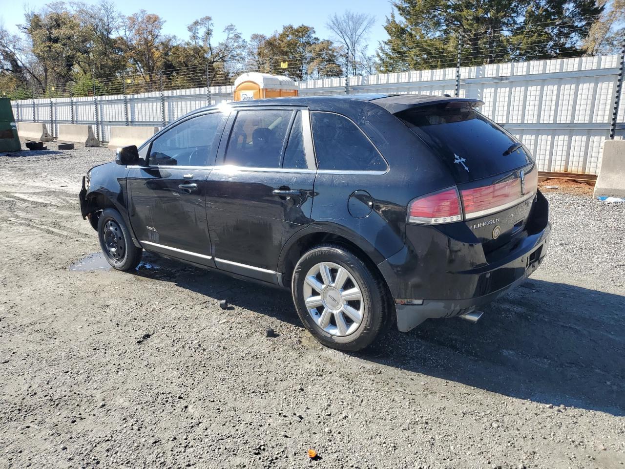 2007 Lincoln Mkx Black vin: 2LMDU88C87BJ09561