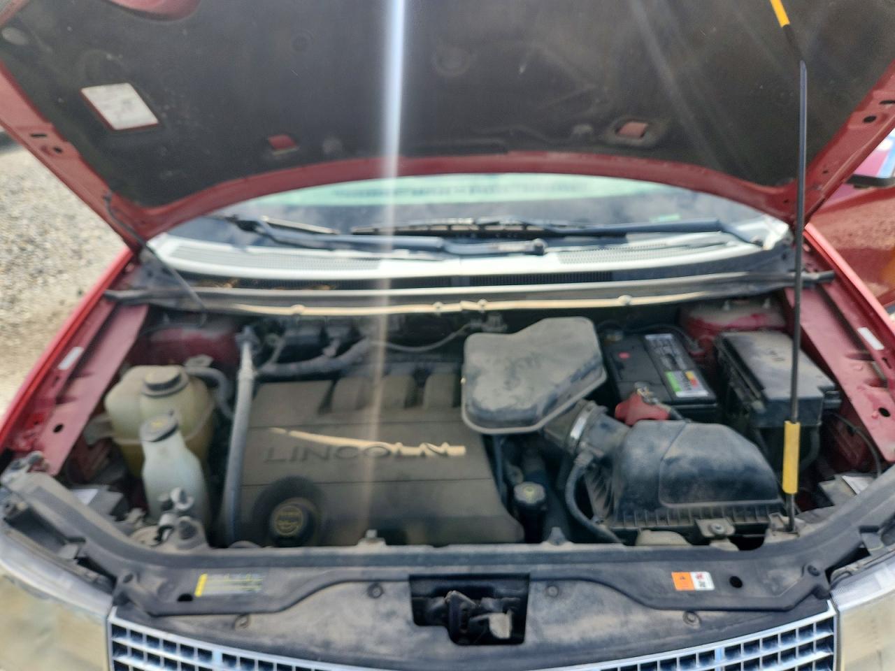 2007 Lincoln Mkx Red vin: 2LMDU88C87BJ32421