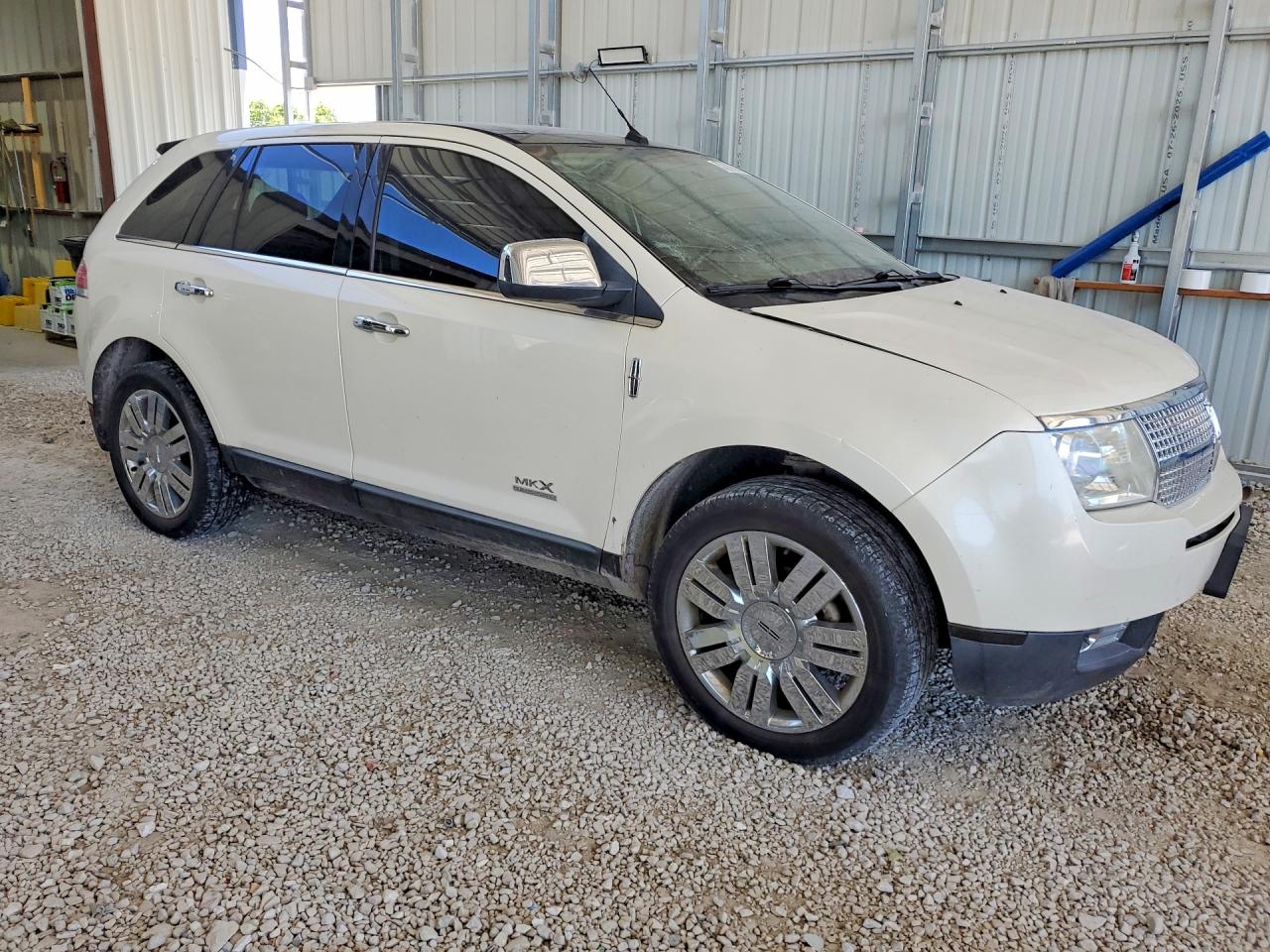 2008 Lincoln Mkx Black Label Cream vin: 2LMDU88C88BJ03518
