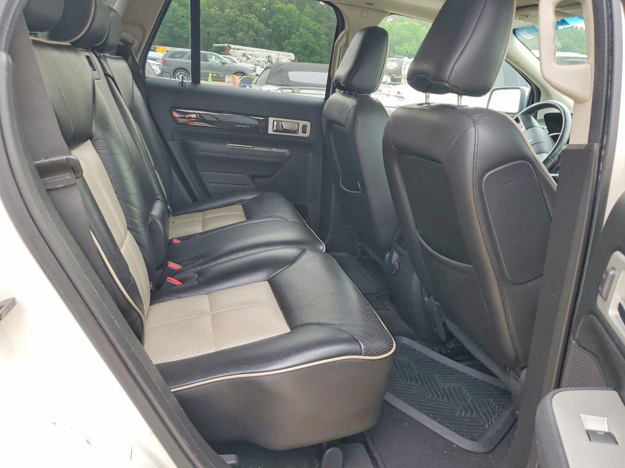 2008 Lincoln Mkx White vin: 2LMDU88C88BJ15216