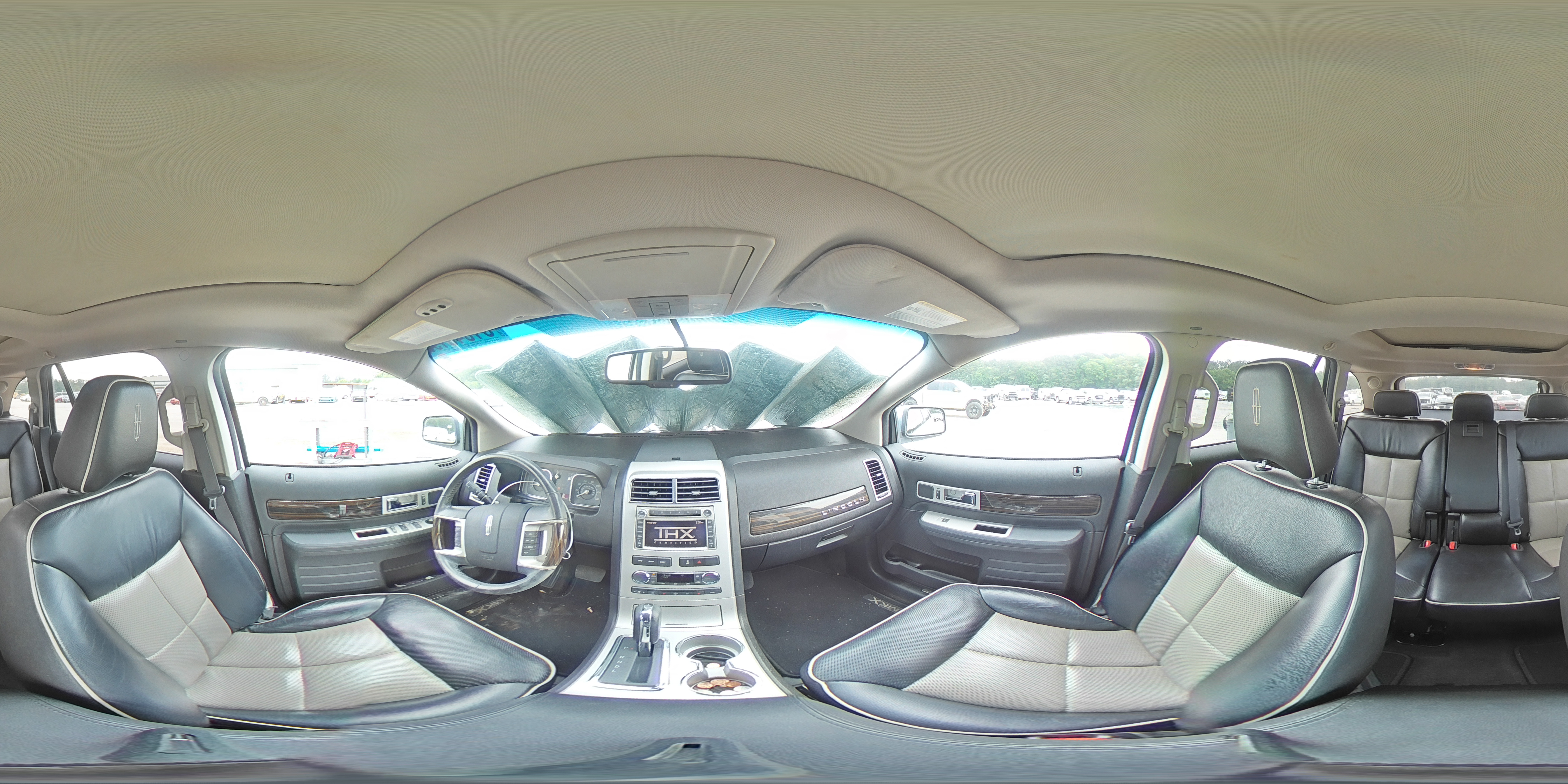 2008 Lincoln Mkx White vin: 2LMDU88C88BJ15216
