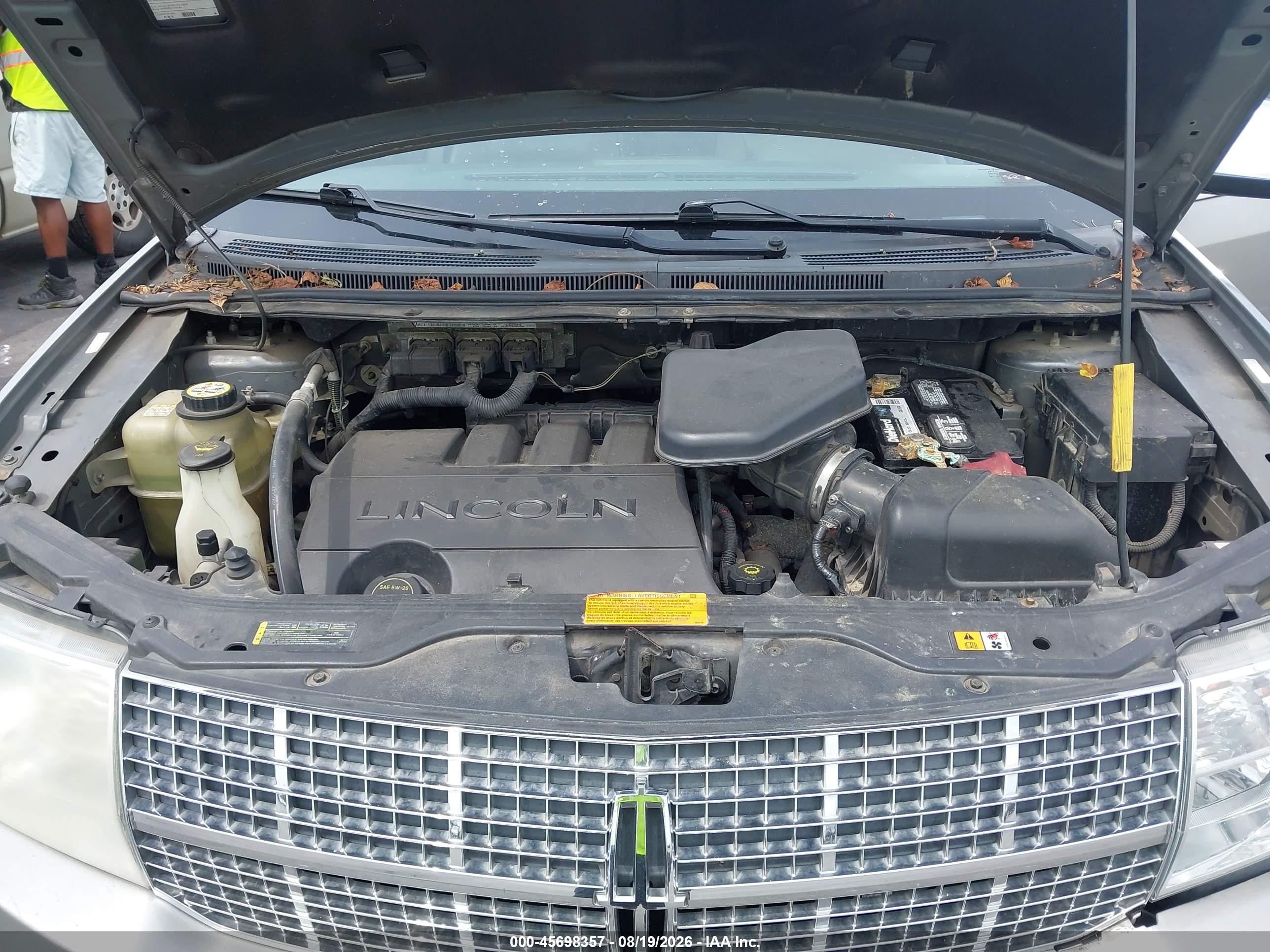 2008 Lincoln Mkx   Silver vin: 2LMDU88C88BJ29732