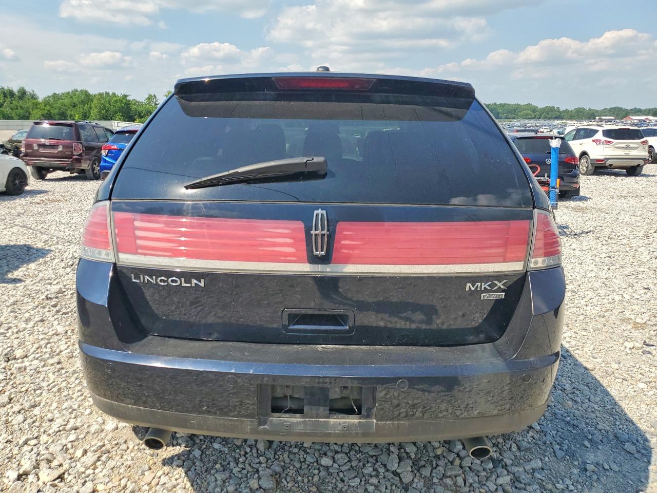 2008 Lincoln Mkx Blue vin: 2LMDU88C88BJ37135