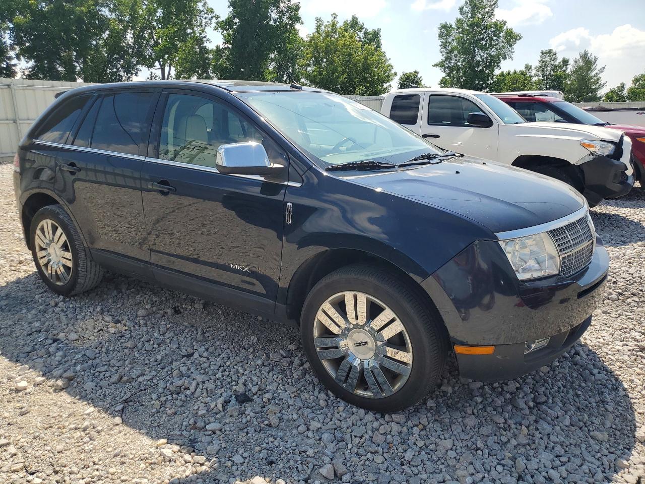 2008 Lincoln Mkx Blue vin: 2LMDU88C88BJ37135