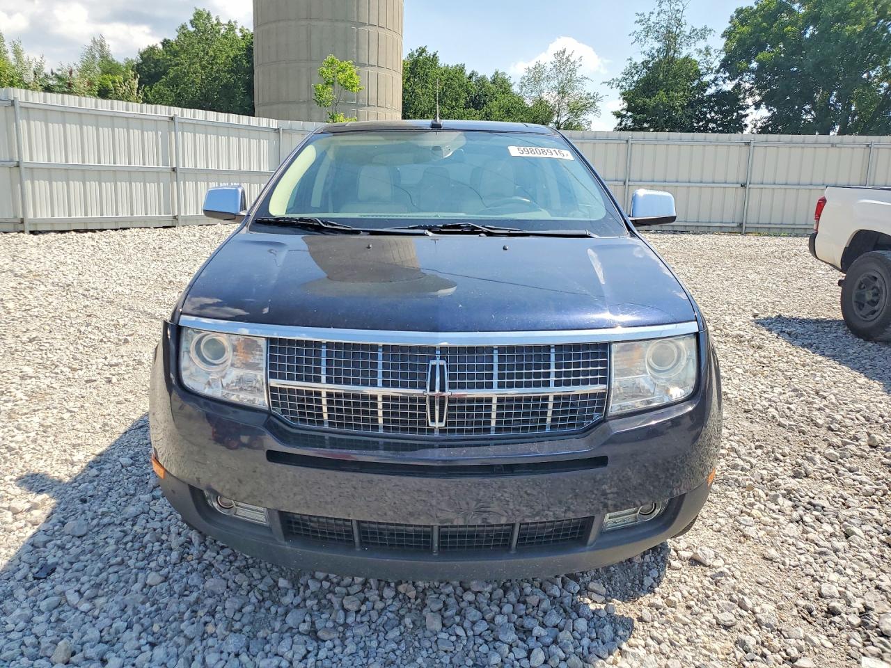 2008 Lincoln Mkx Blue vin: 2LMDU88C88BJ37135