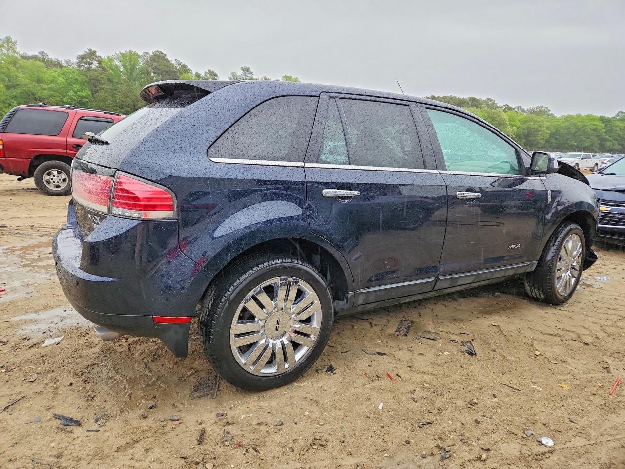 2009 Lincoln Mkx Blue vin: 2LMDU88C89BJ07831