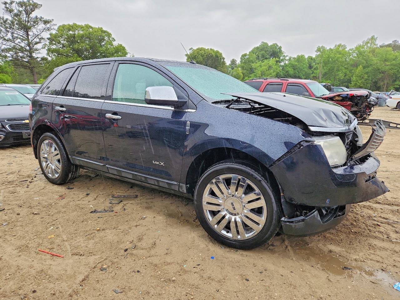 2009 Lincoln Mkx Blue vin: 2LMDU88C89BJ07831