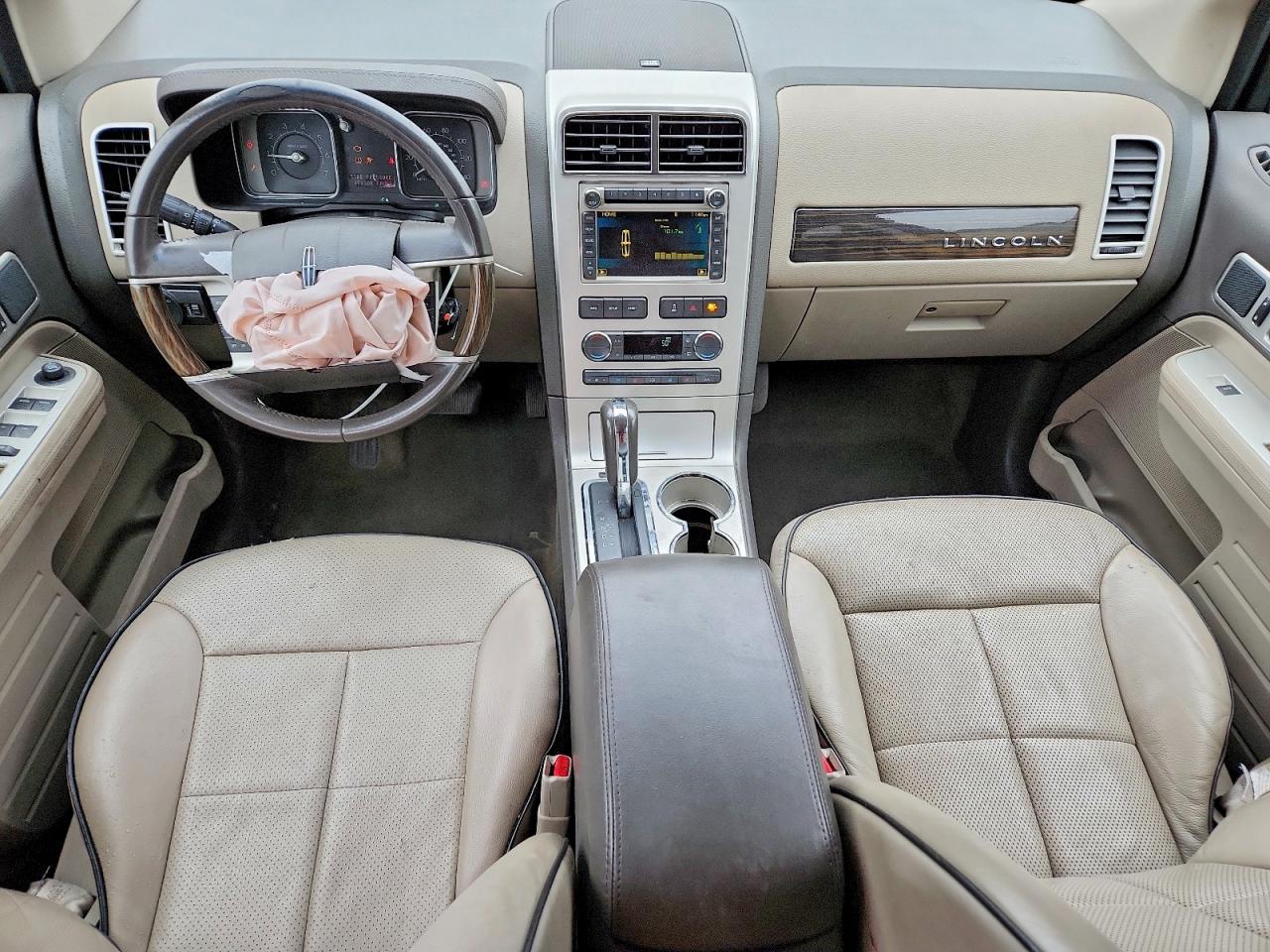 2009 Lincoln Mkx Blue vin: 2LMDU88C89BJ07831