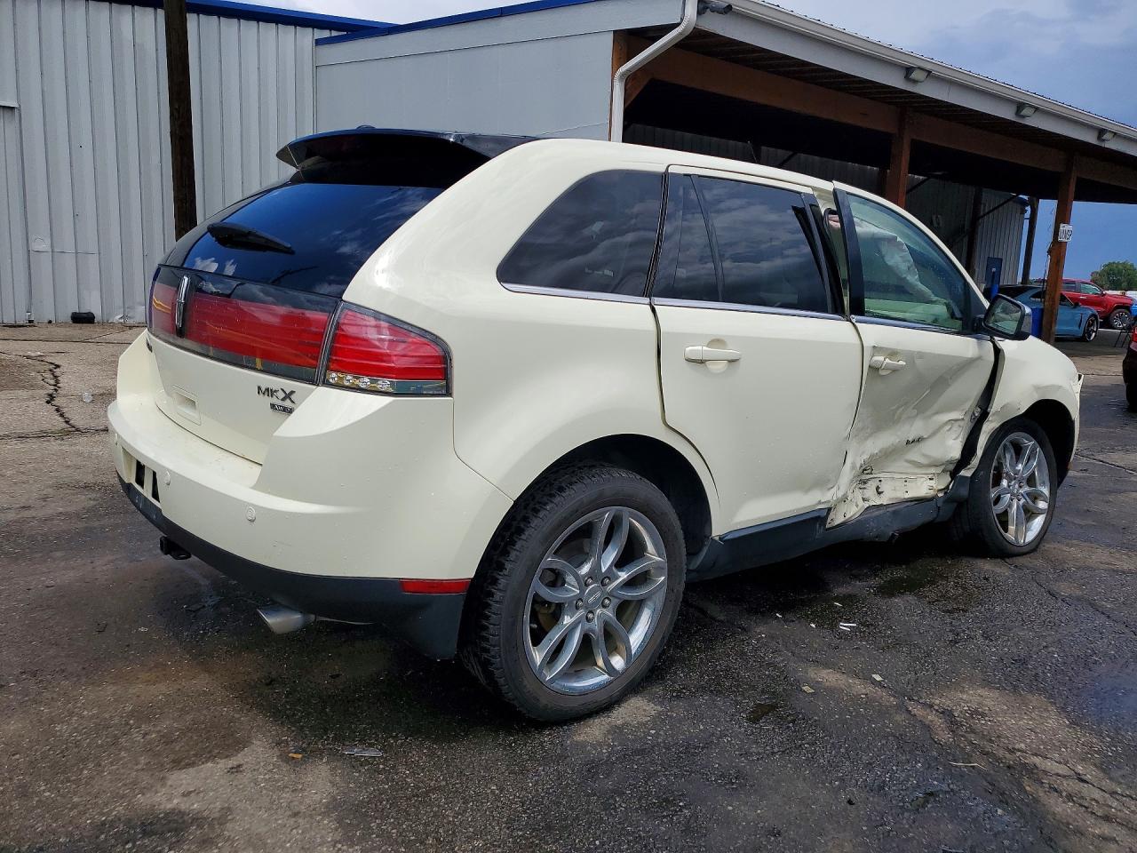 2007 Lincoln Mkx Cream vin: 2LMDU88C97BJ18804