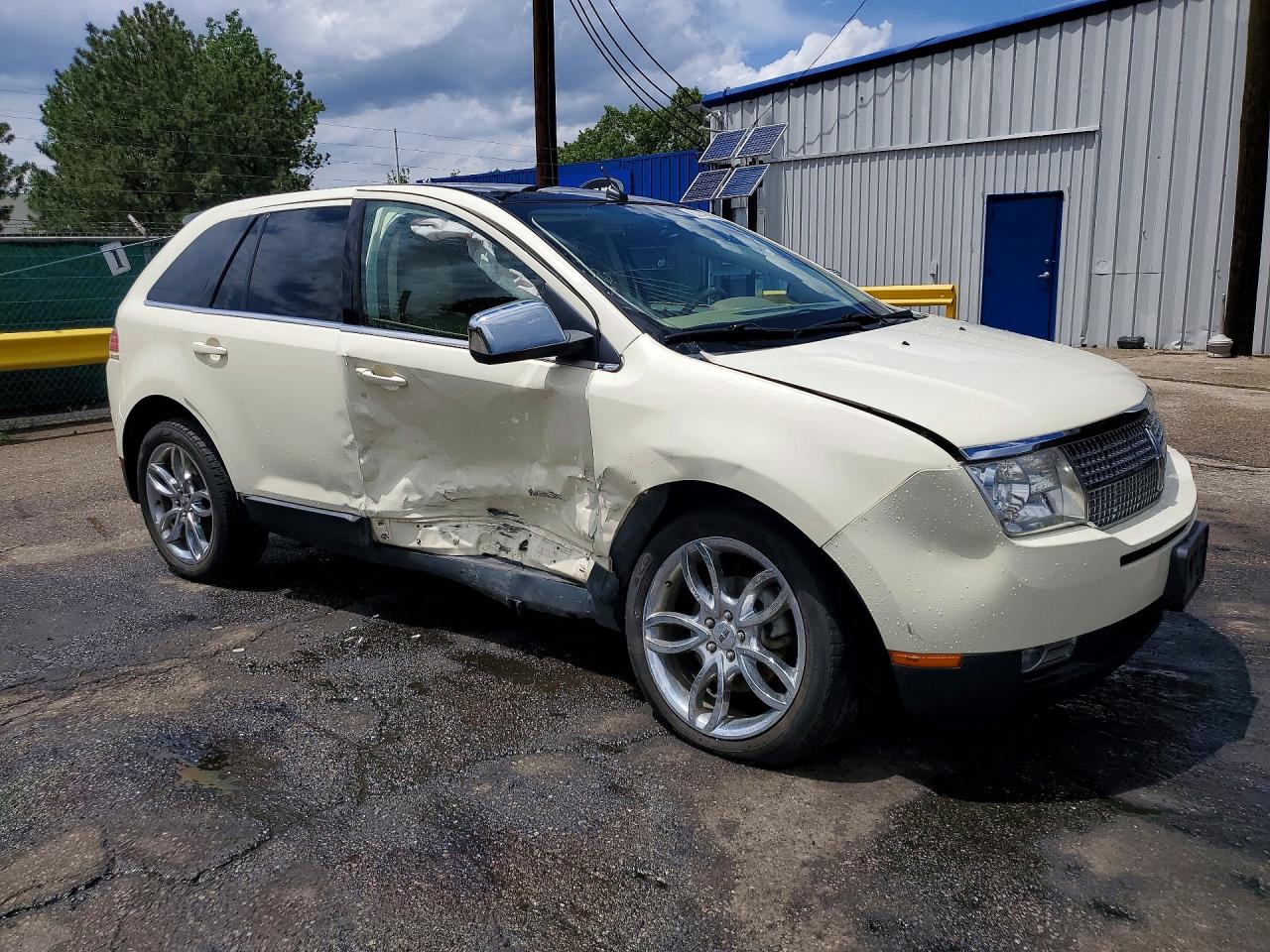 2007 Lincoln Mkx Cream vin: 2LMDU88C97BJ18804