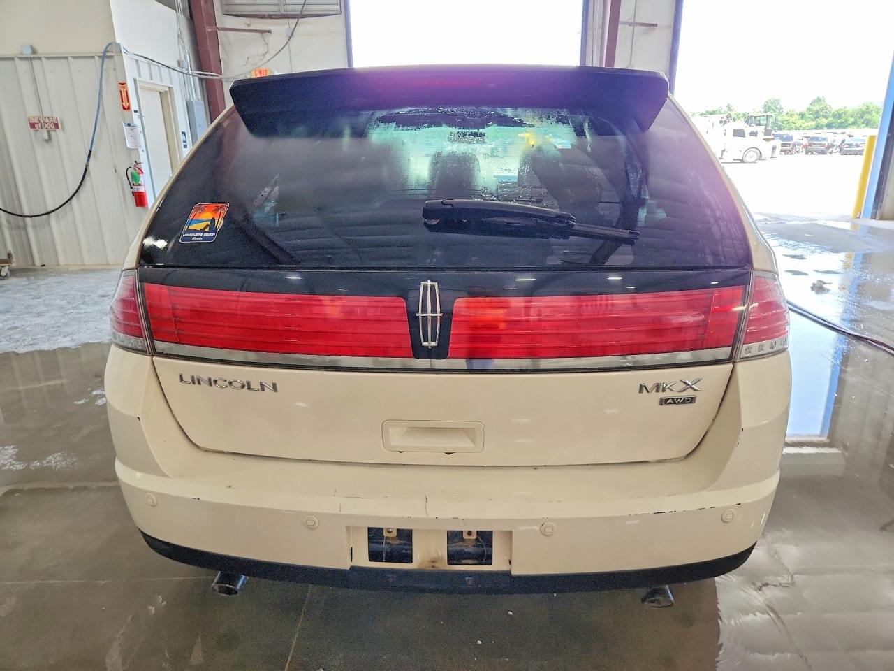 2007 Lincoln Mkx White vin: 2LMDU88C97BJ25638