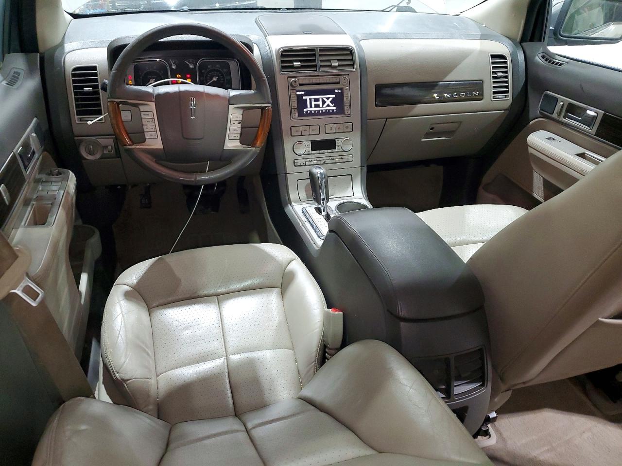 2007 Lincoln Mkx Beige vin: 2LMDU88C97BJ33724