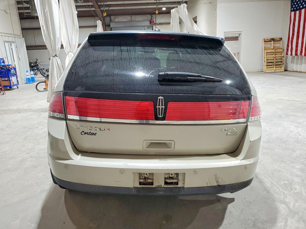 2007 Lincoln Mkx Beige vin: 2LMDU88C97BJ33724