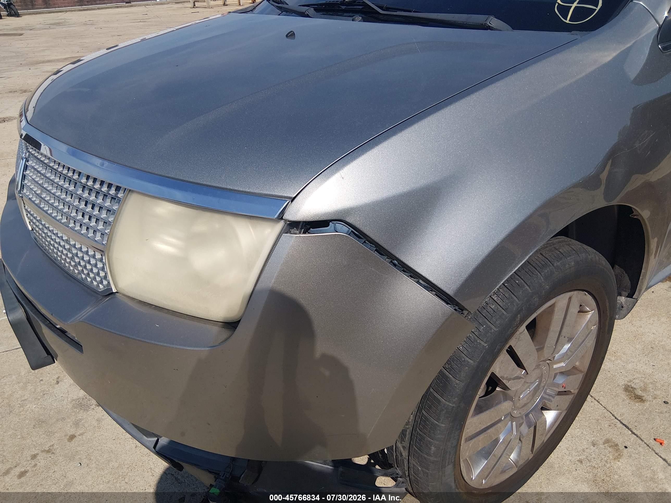 2008 Lincoln Mkx   Beige vin: 2LMDU88C98BJ21588