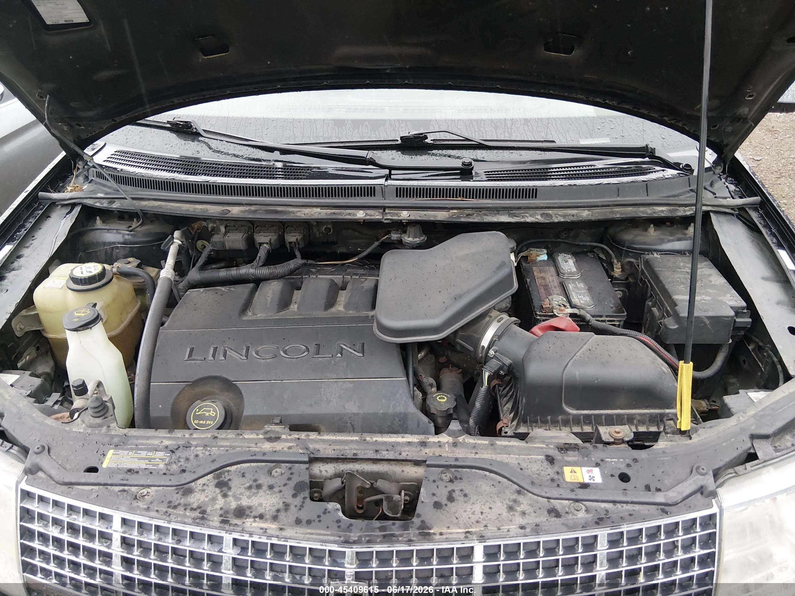 2008 Lincoln Mkx   Black vin: 2LMDU88CX8BJ02273