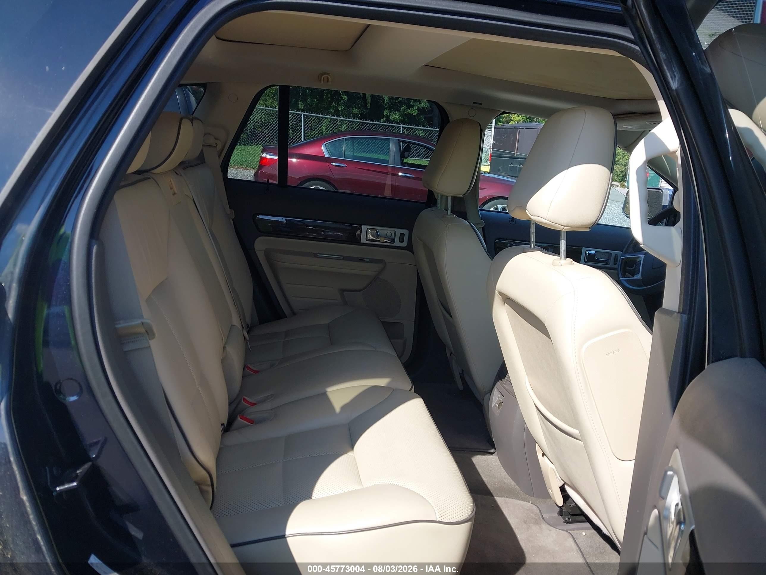 2008 Lincoln Mkx   Blue vin: 2LMDU88CX8BJ12012