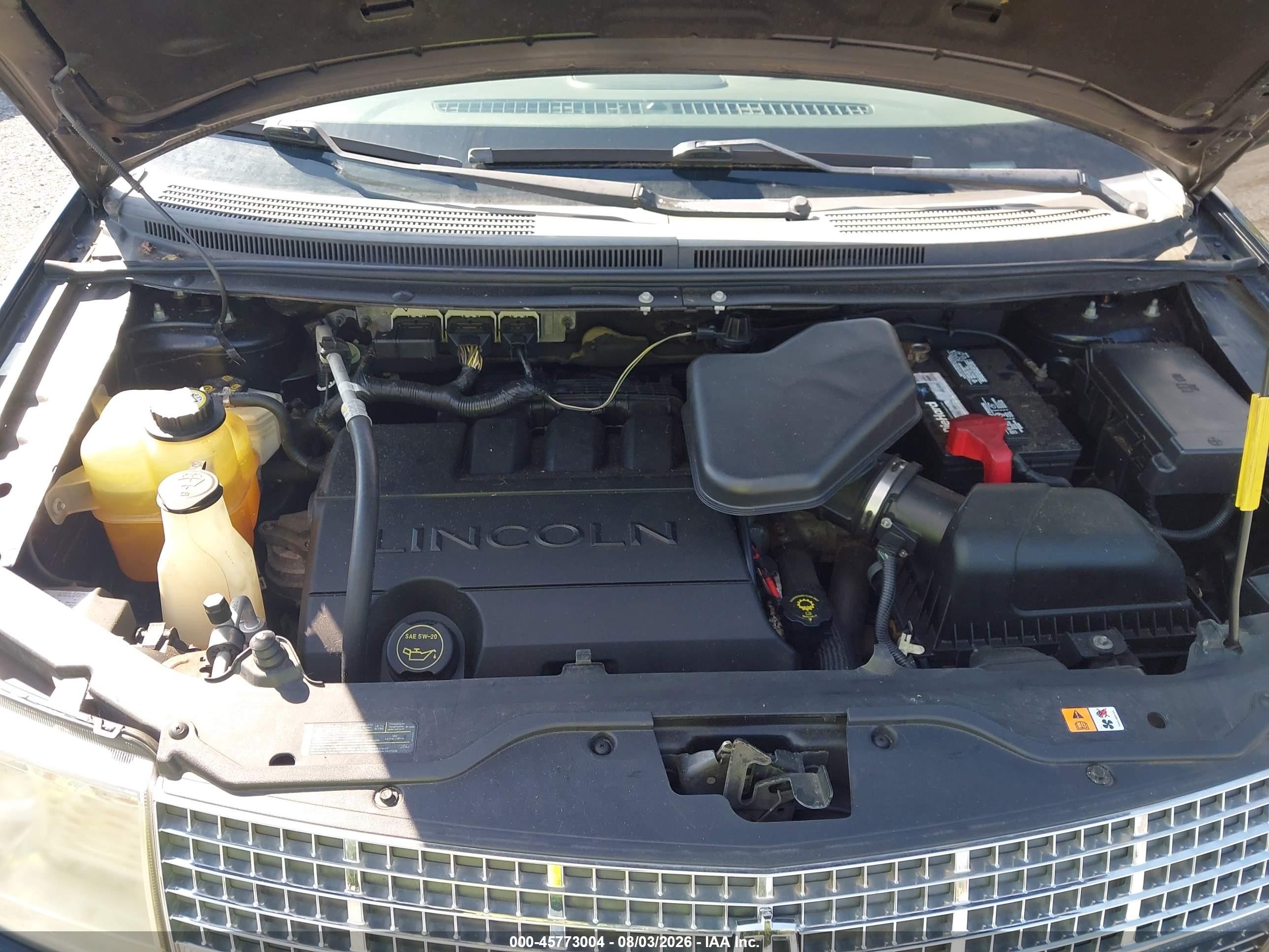 2008 Lincoln Mkx   Blue vin: 2LMDU88CX8BJ12012