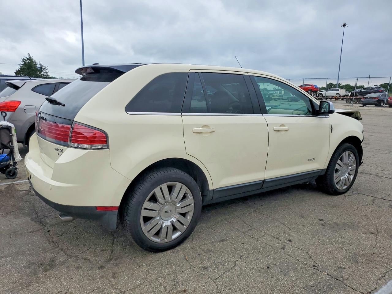 2008 Lincoln Mkx Cream vin: 2LMDU88CX8BJ17324