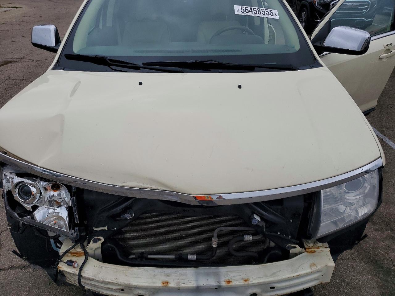 2008 Lincoln Mkx Cream vin: 2LMDU88CX8BJ17324