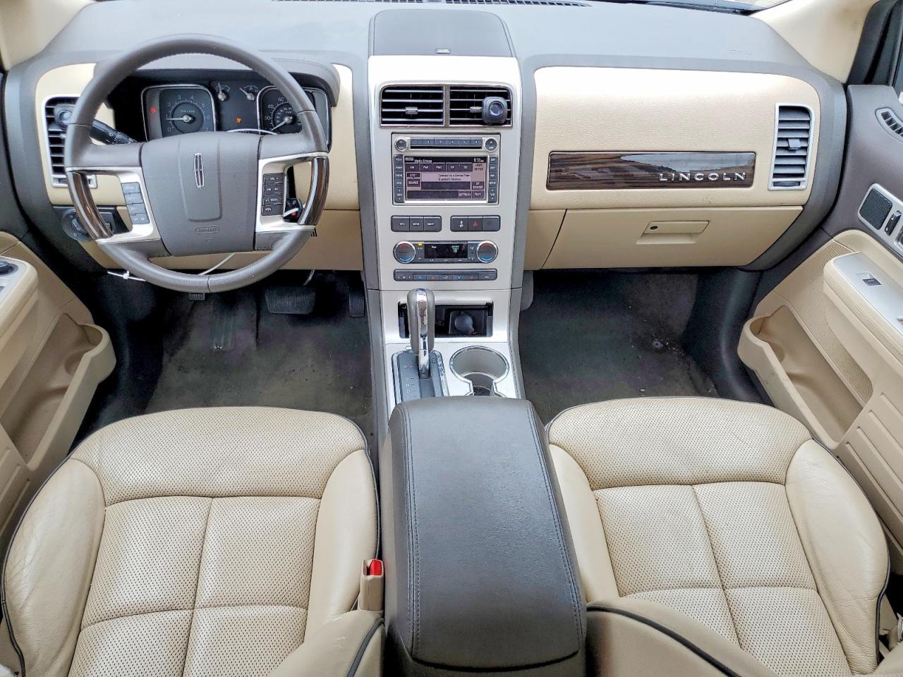 2008 Lincoln Mkx Cream vin: 2LMDU88CX8BJ17324