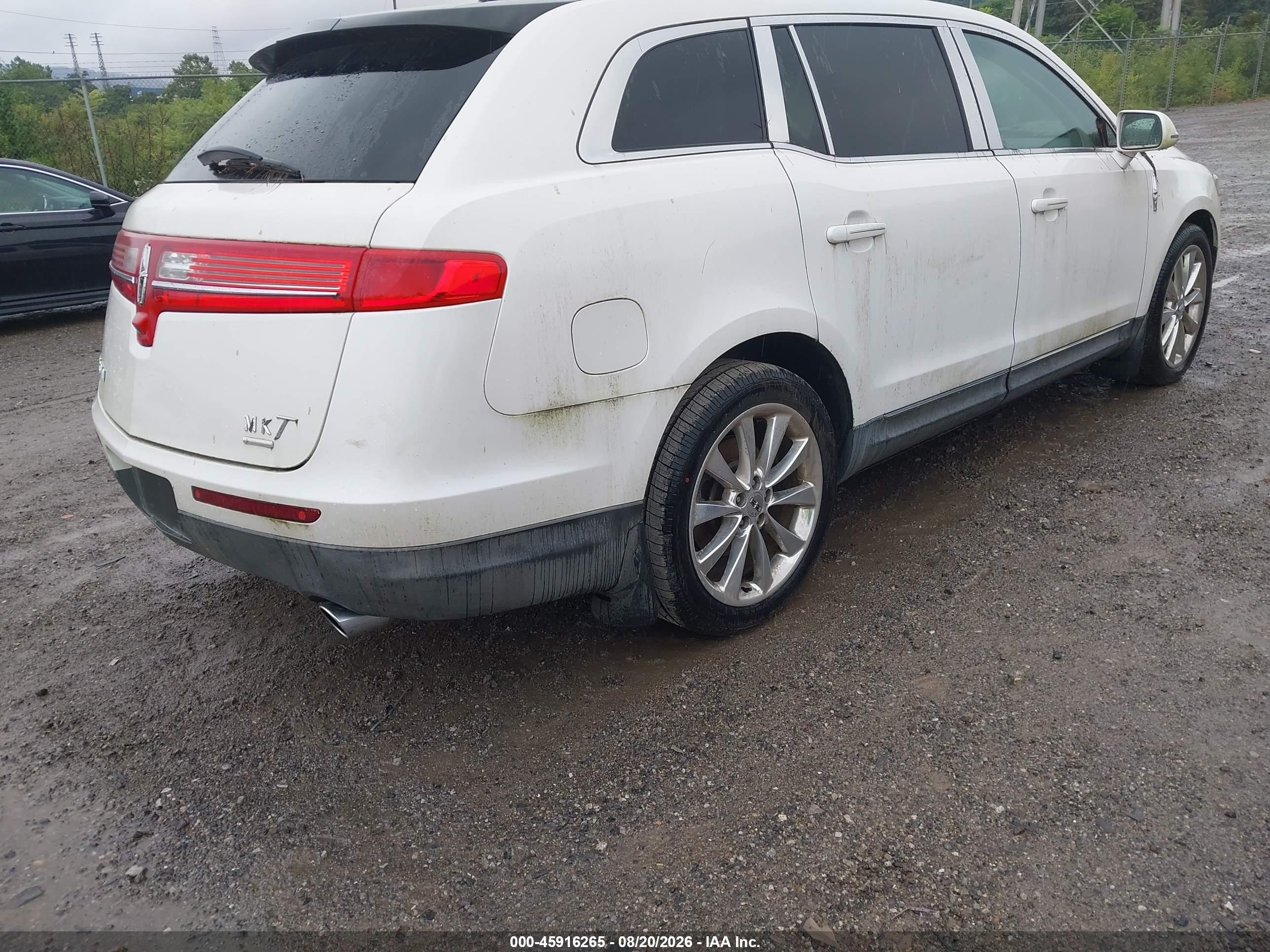2010 Lincoln Mkt Ecoboost Белый vin: 2LMHJ5AT0ABJ25974
