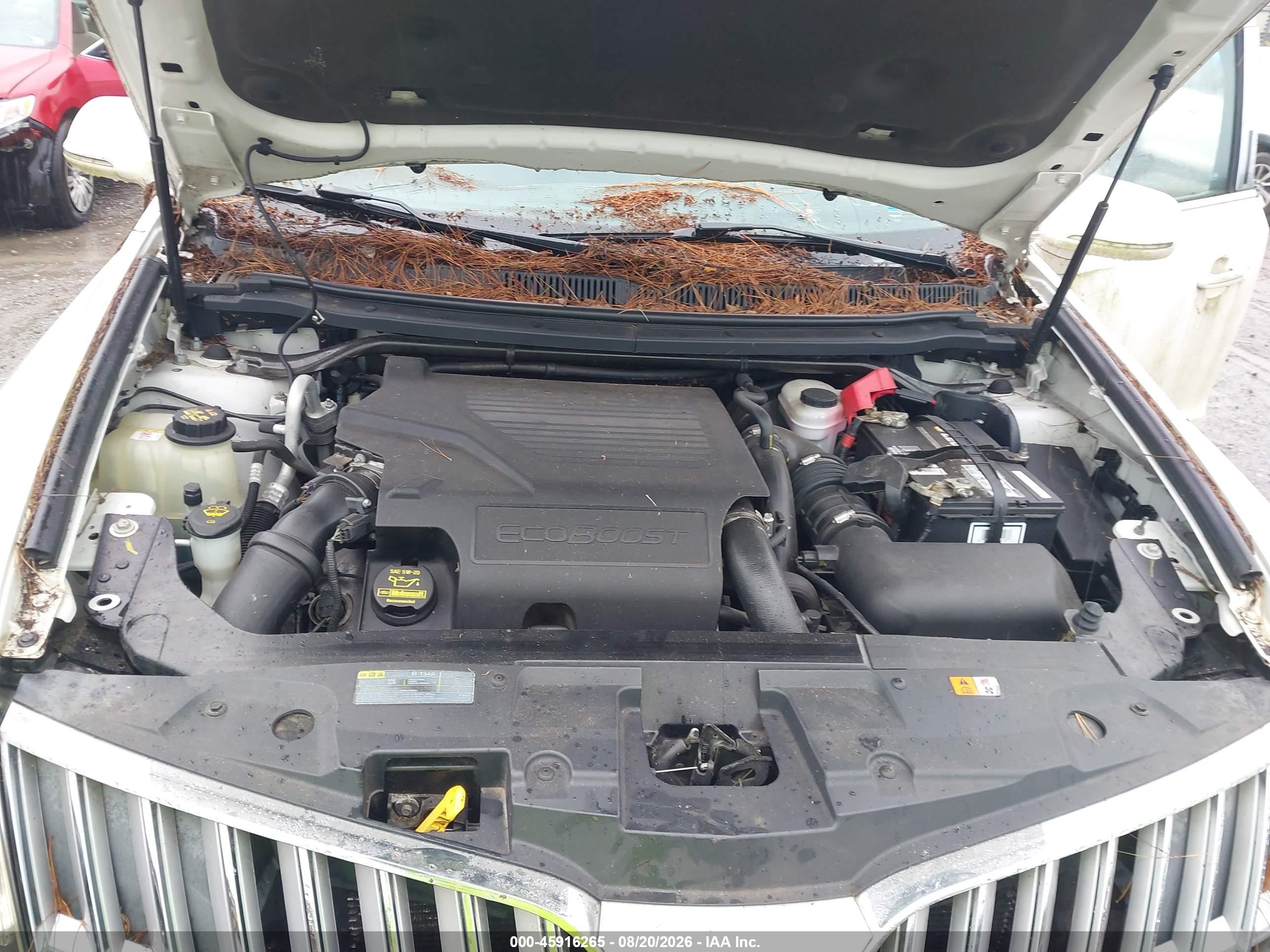 2010 Lincoln Mkt Ecoboost Белый vin: 2LMHJ5AT0ABJ25974