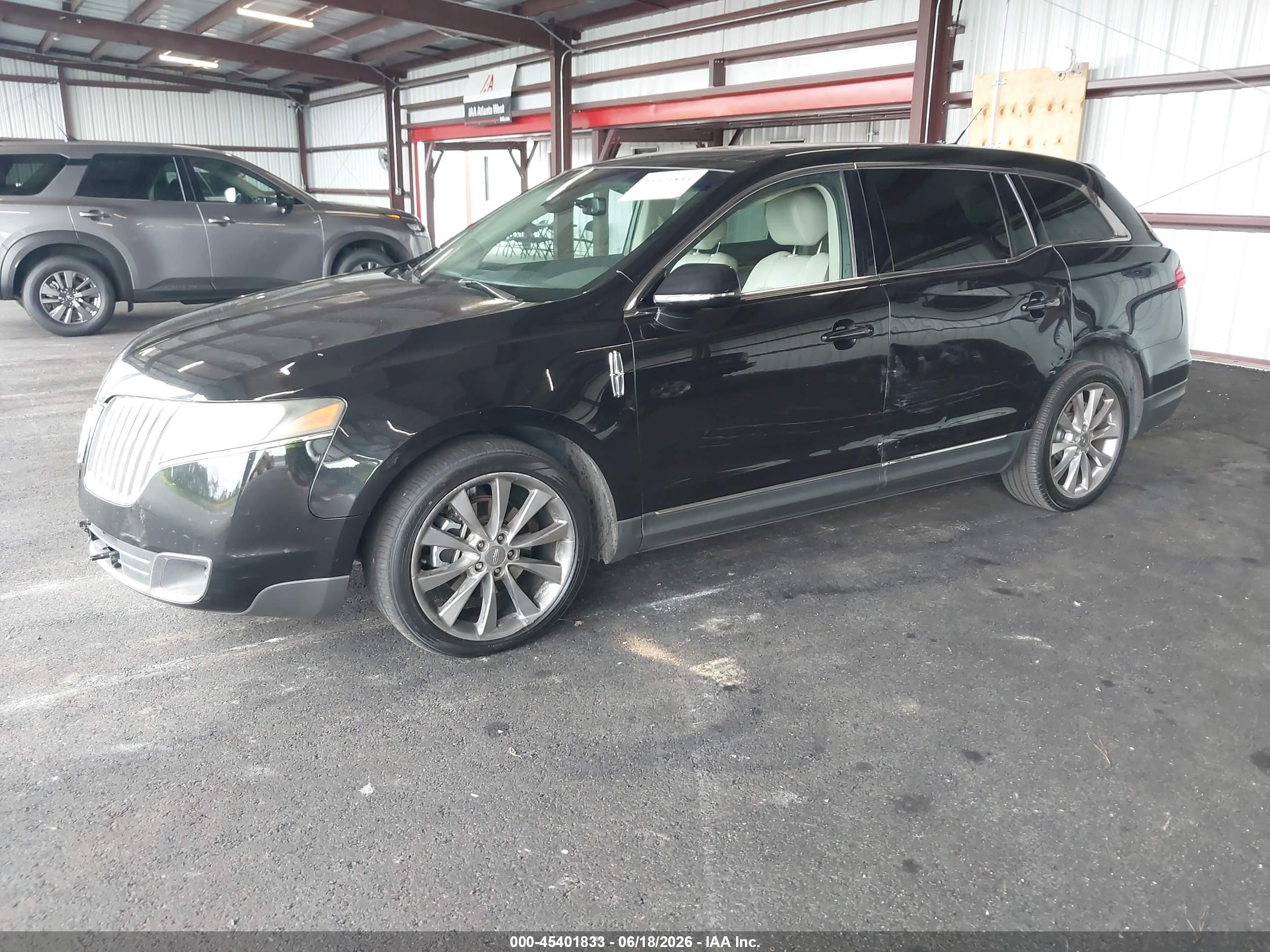 2012 Lincoln Mkt Ecoboost Черный vin: 2LMHJ5AT0CBL55047