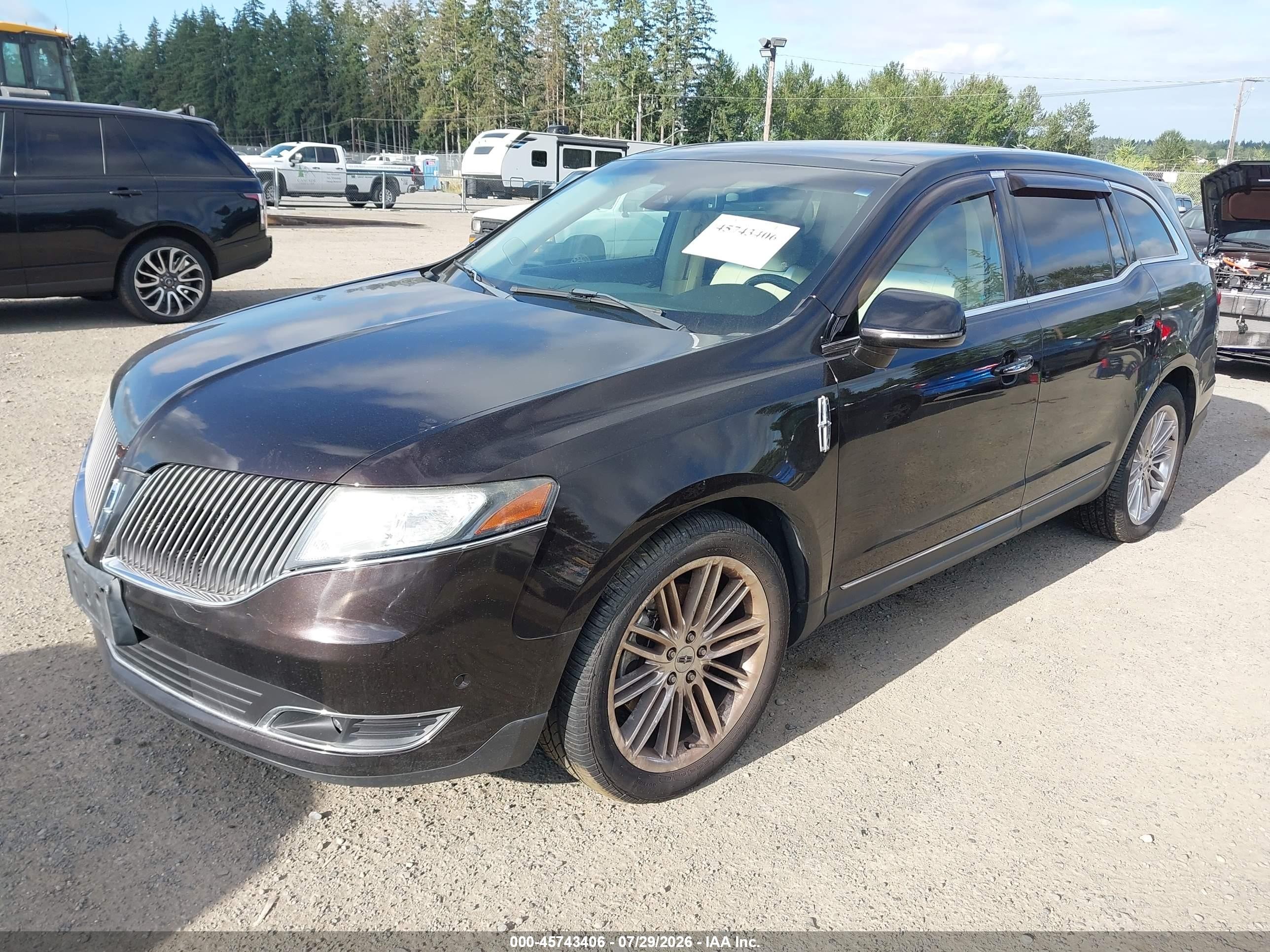 2013 Lincoln Mkt Ecoboost Brown vin: 2LMHJ5AT0DBL51128