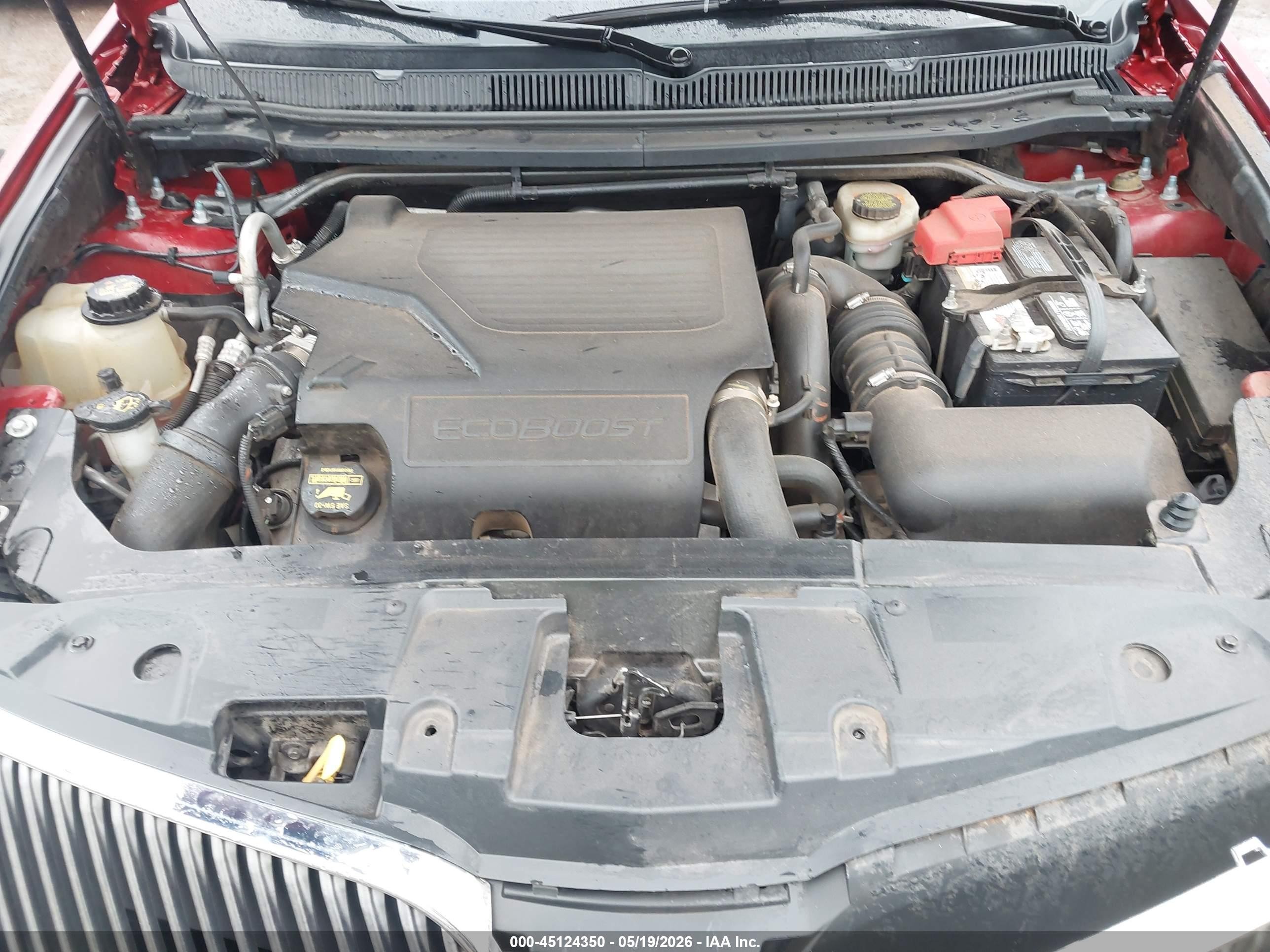 2014 Lincoln Mkt Ecoboost Red vin: 2LMHJ5AT0EBL52037