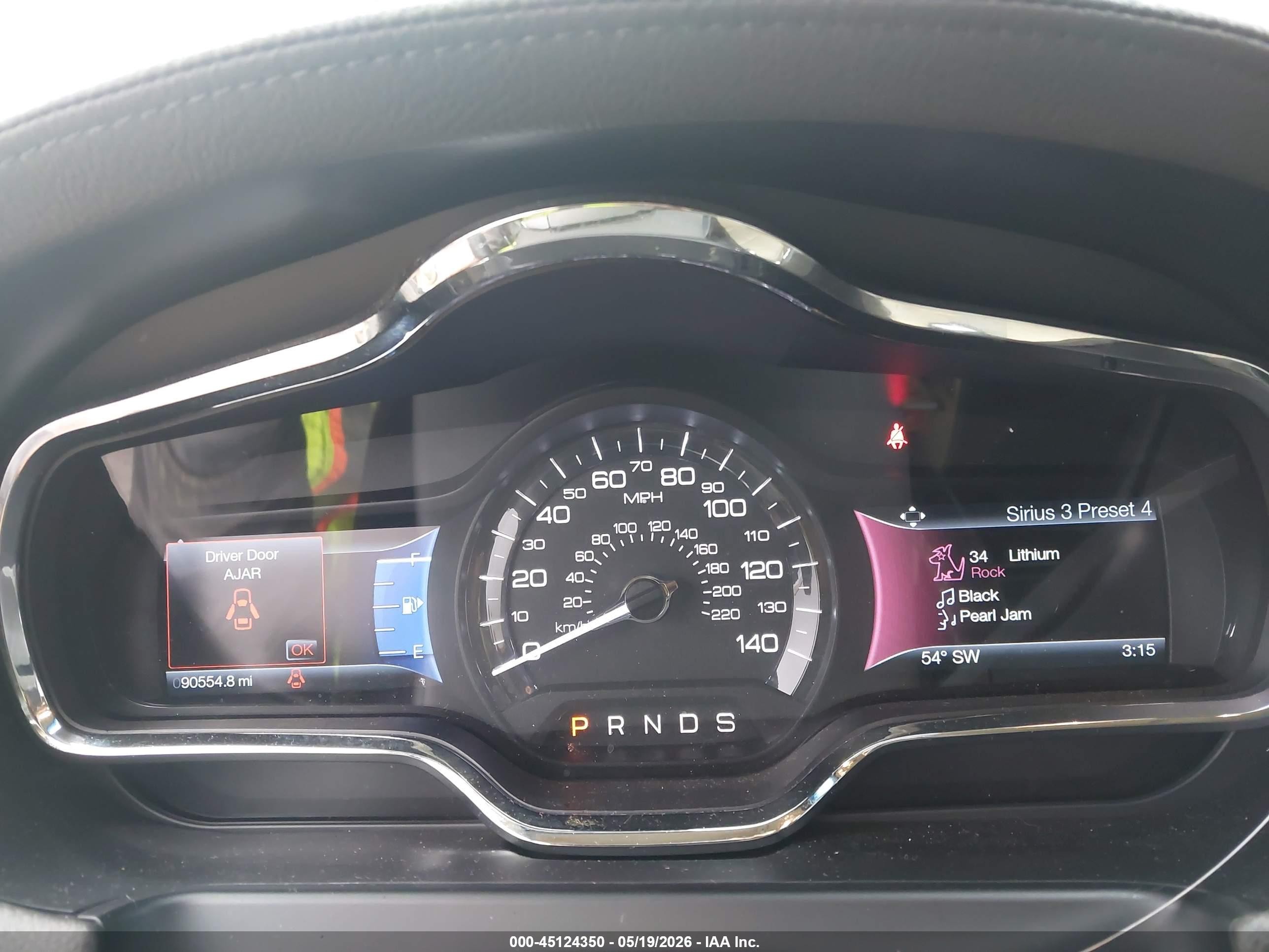 2014 Lincoln Mkt Ecoboost Red vin: 2LMHJ5AT0EBL52037