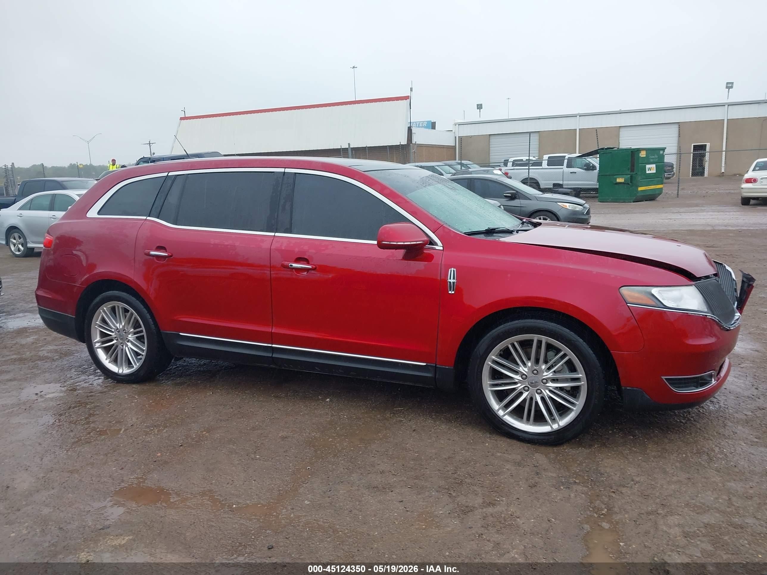 2014 Lincoln Mkt Ecoboost Red vin: 2LMHJ5AT0EBL52037