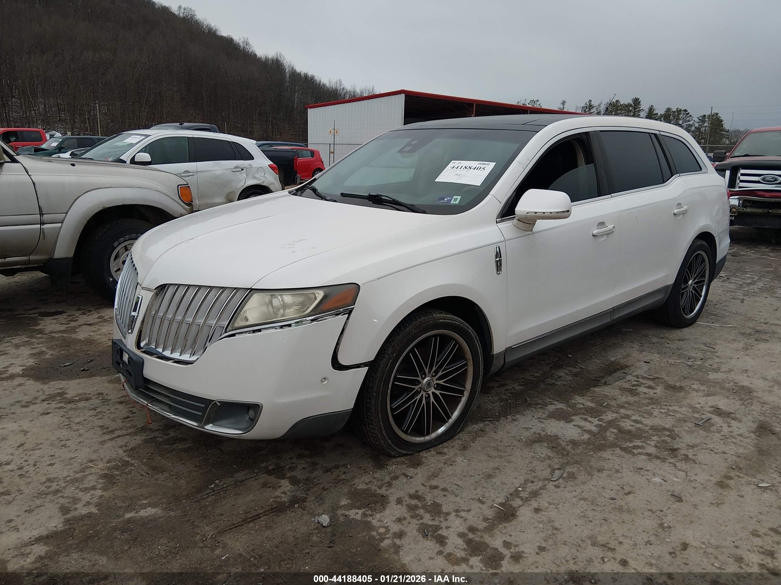 2010 Lincoln Mkt Ecoboost White vin: 2LMHJ5AT1ABJ03580