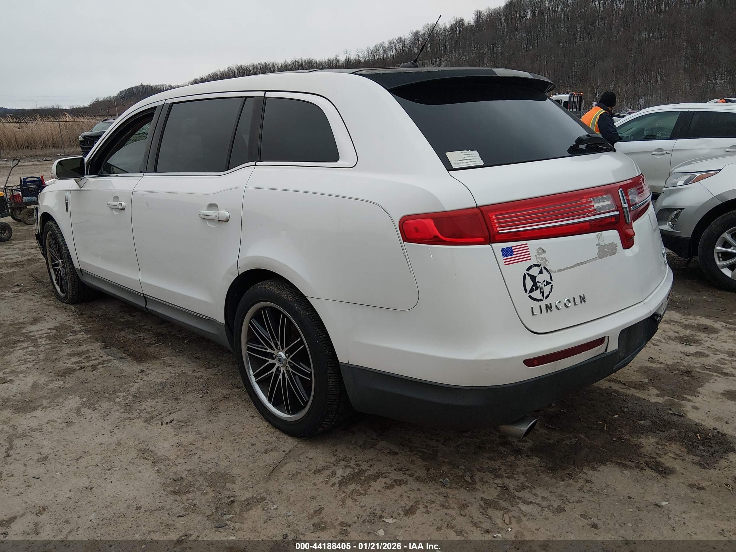 2010 Lincoln Mkt Ecoboost White vin: 2LMHJ5AT1ABJ03580