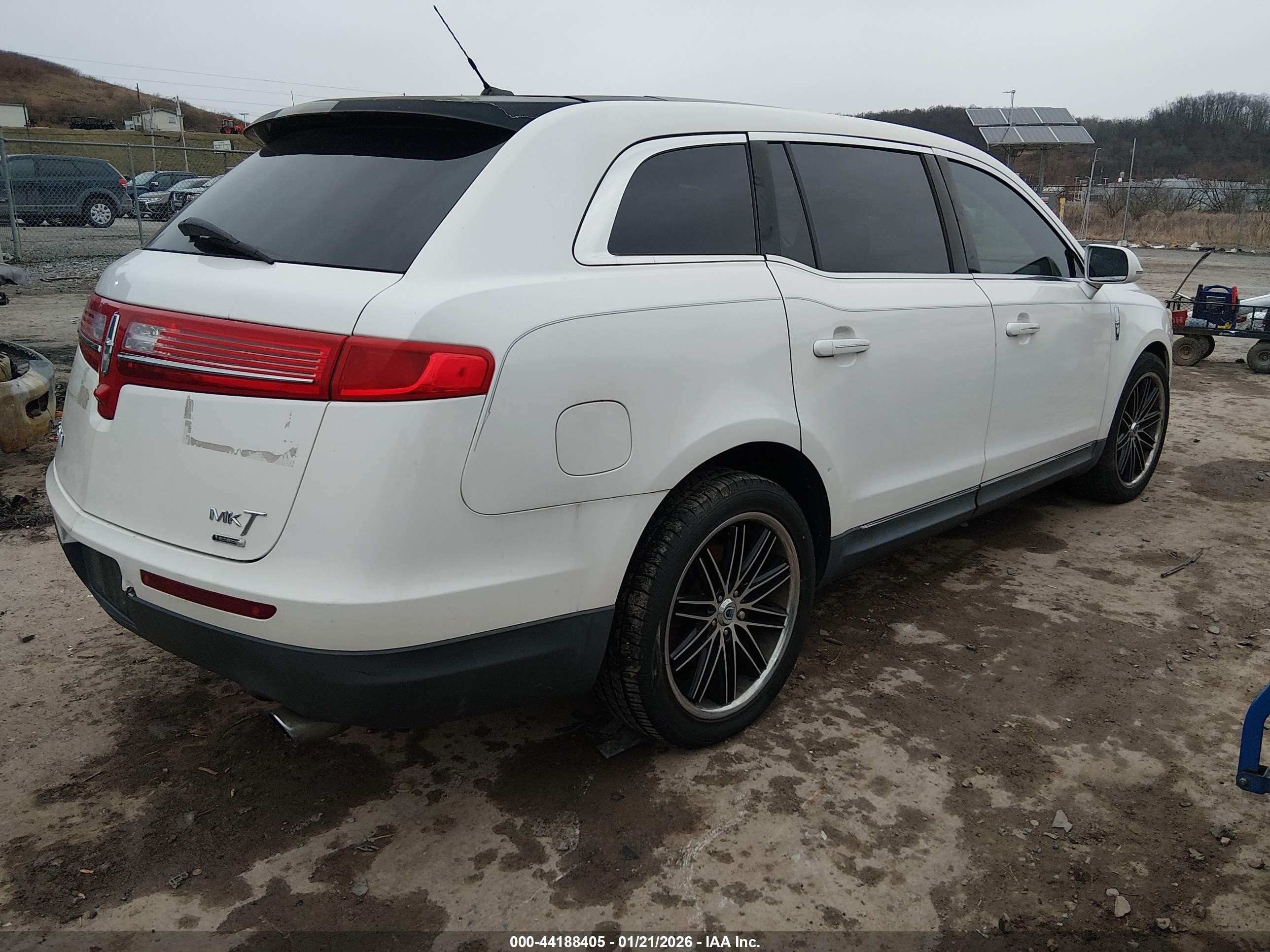2010 Lincoln Mkt Ecoboost White vin: 2LMHJ5AT1ABJ03580