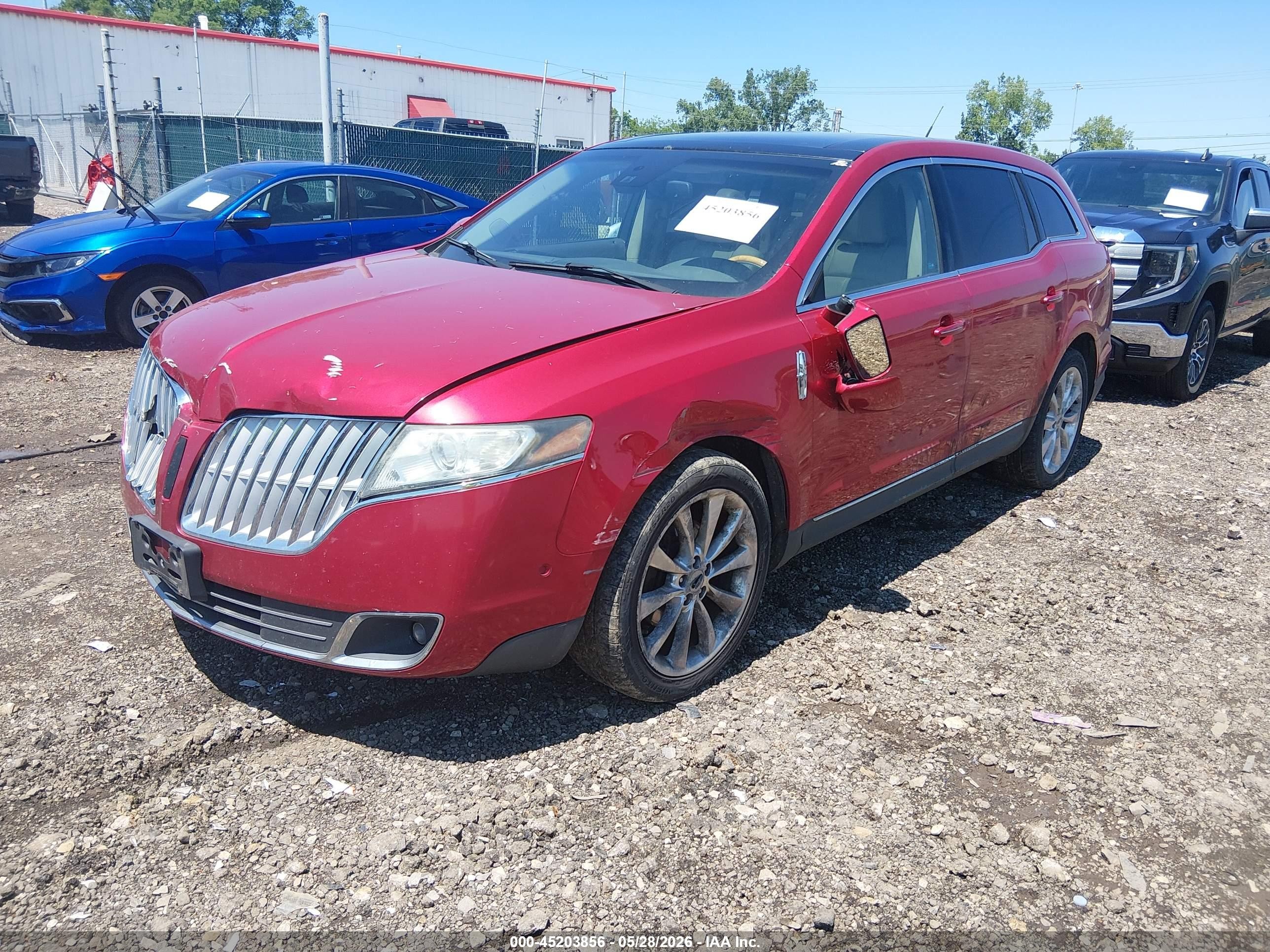 2010 Lincoln Mkt Ecoboost Red vin: 2LMHJ5AT1ABJ10576