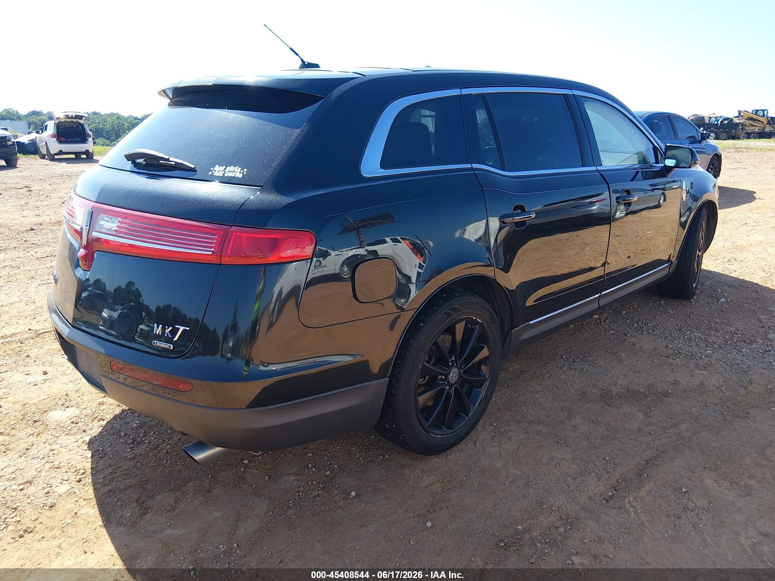 2011 Lincoln Mkt Ecoboost Black vin: 2LMHJ5AT1BBJ52215