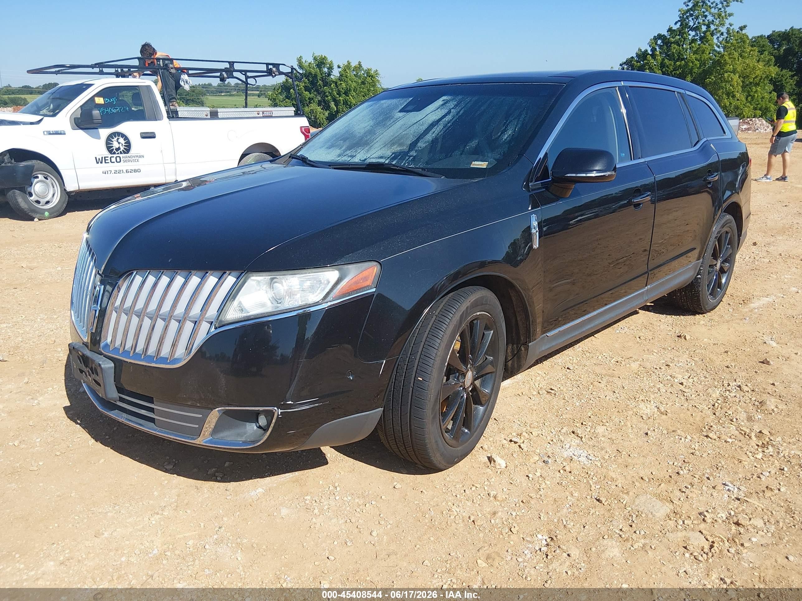 2011 Lincoln Mkt Ecoboost Black vin: 2LMHJ5AT1BBJ52215