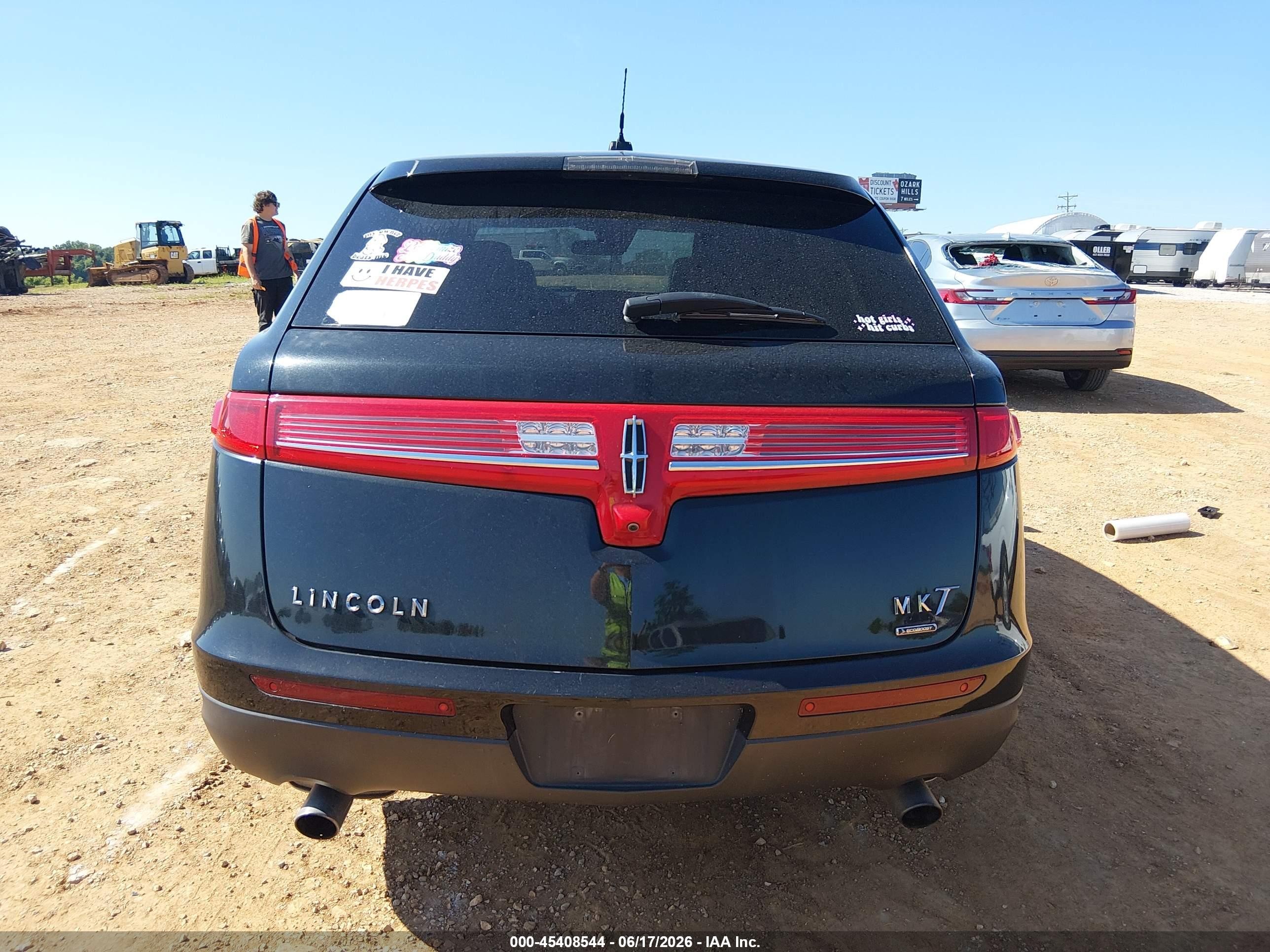 2011 Lincoln Mkt Ecoboost Black vin: 2LMHJ5AT1BBJ52215