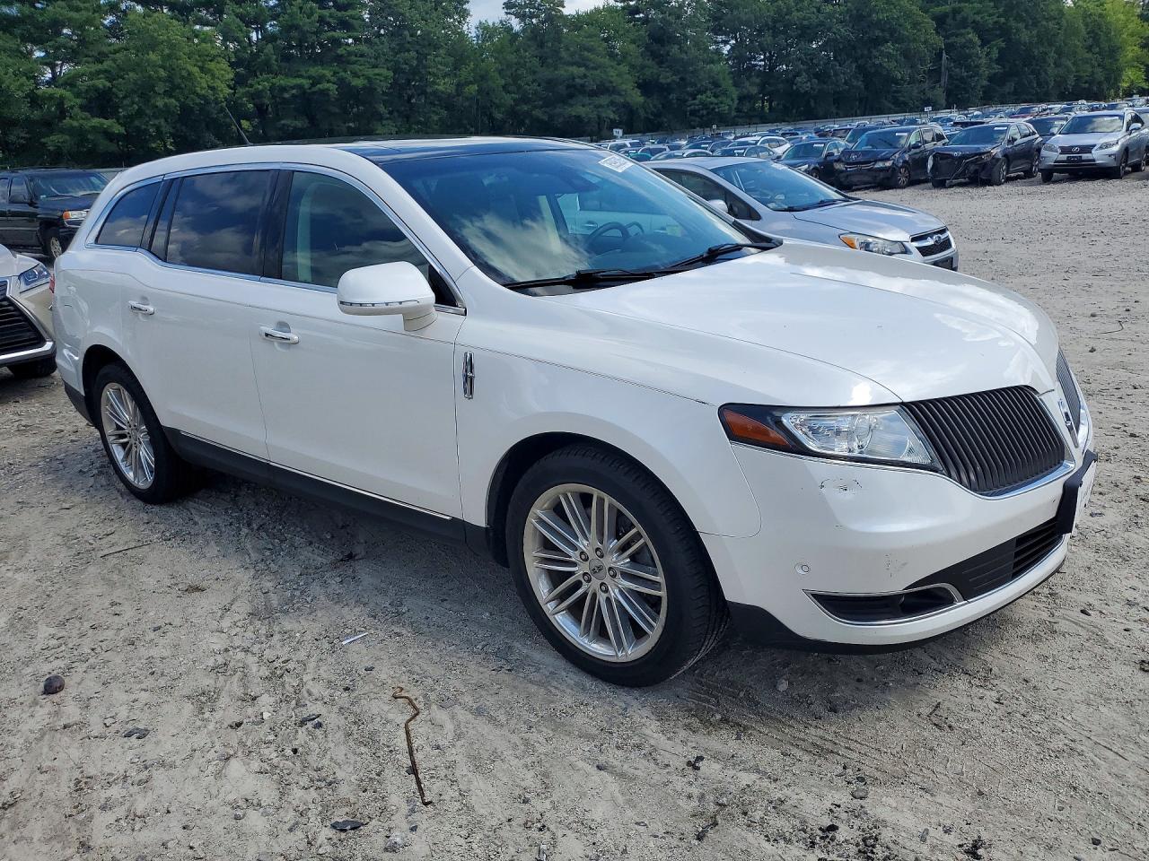 2015 Lincoln Mkt Белый vin: 2LMHJ5AT1FBL04175