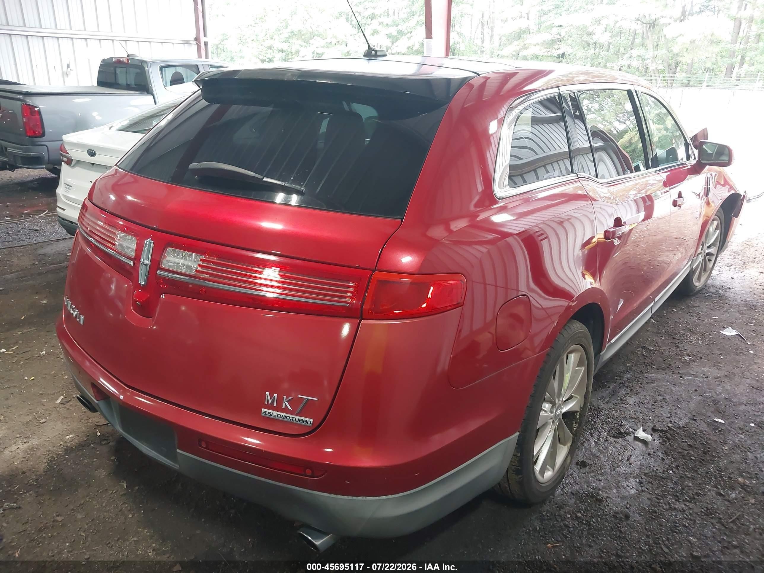 2010 Lincoln Mkt Ecoboost Red vin: 2LMHJ5AT2ABJ13308