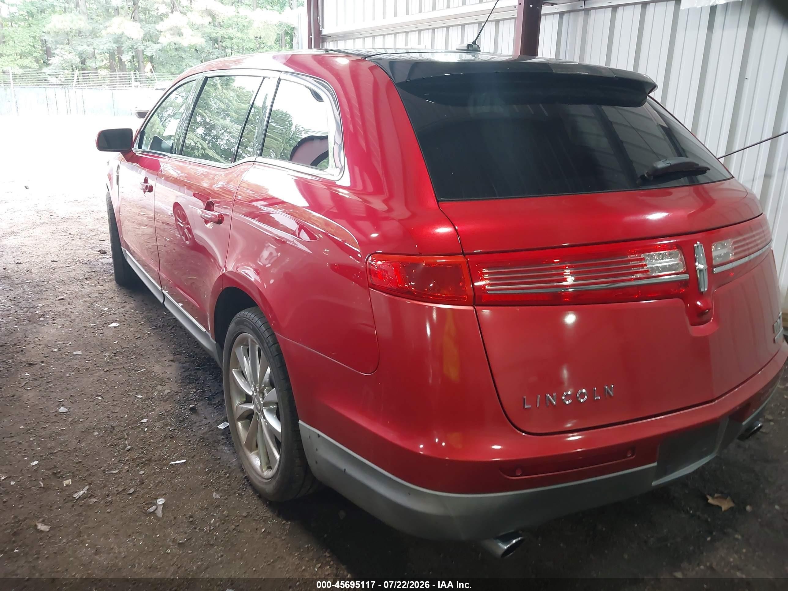 2010 Lincoln Mkt Ecoboost Red vin: 2LMHJ5AT2ABJ13308