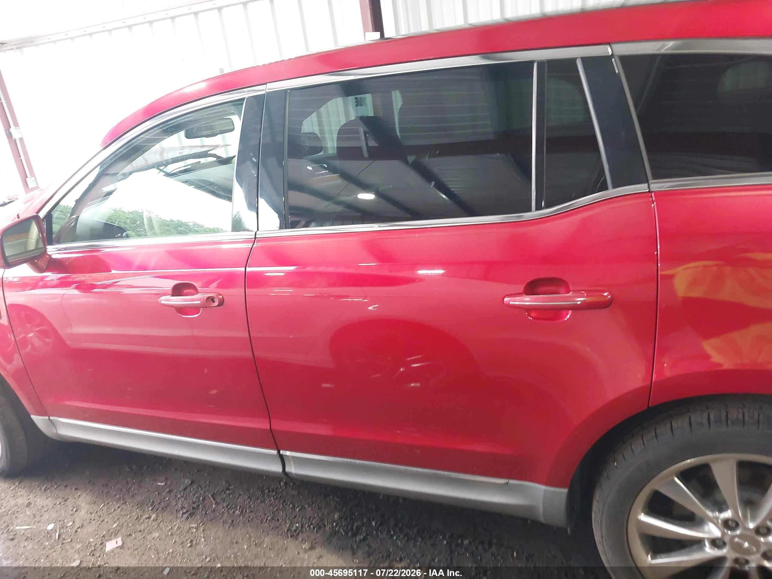 2010 Lincoln Mkt Ecoboost Red vin: 2LMHJ5AT2ABJ13308
