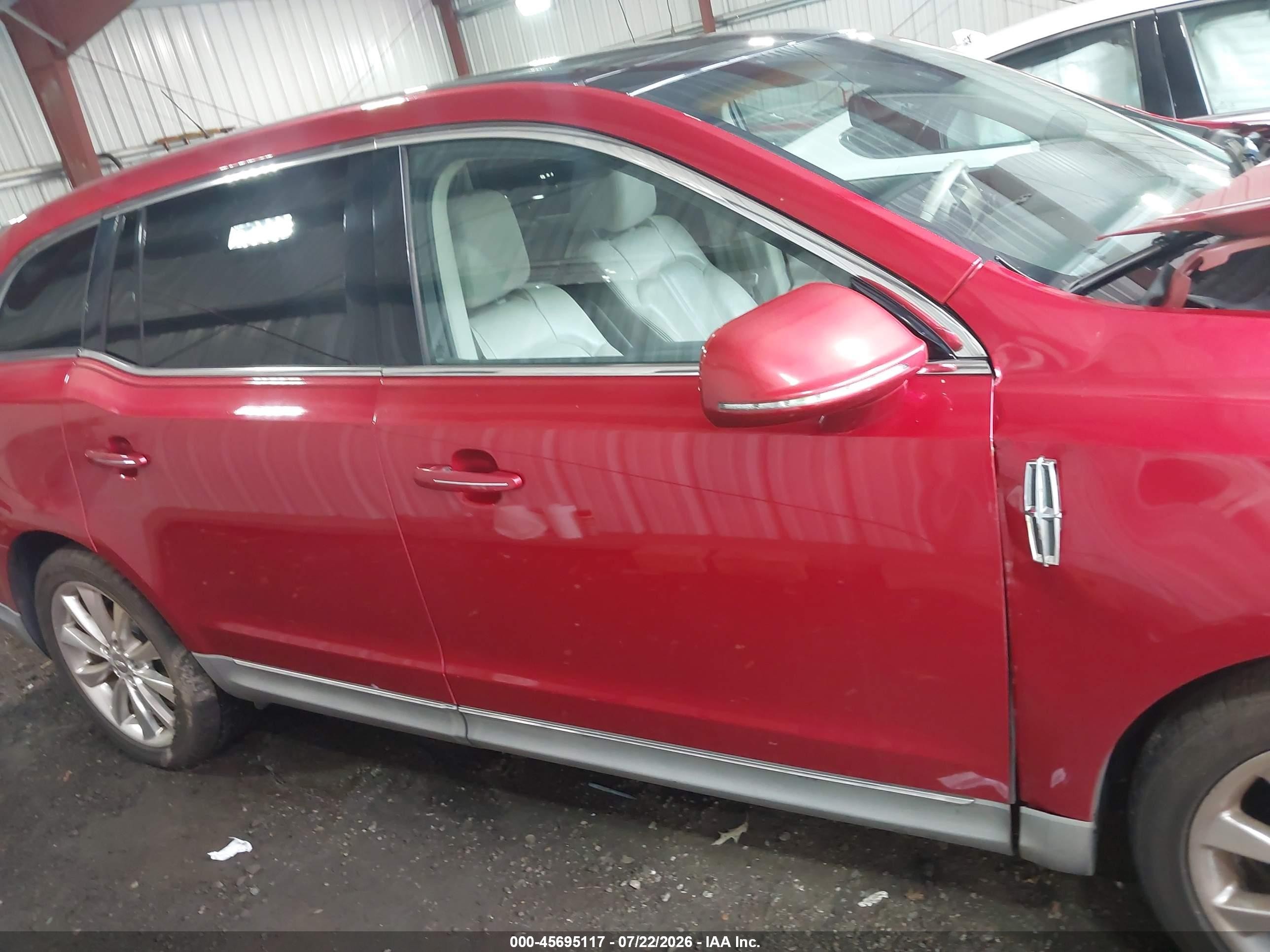 2010 Lincoln Mkt Ecoboost Red vin: 2LMHJ5AT2ABJ13308