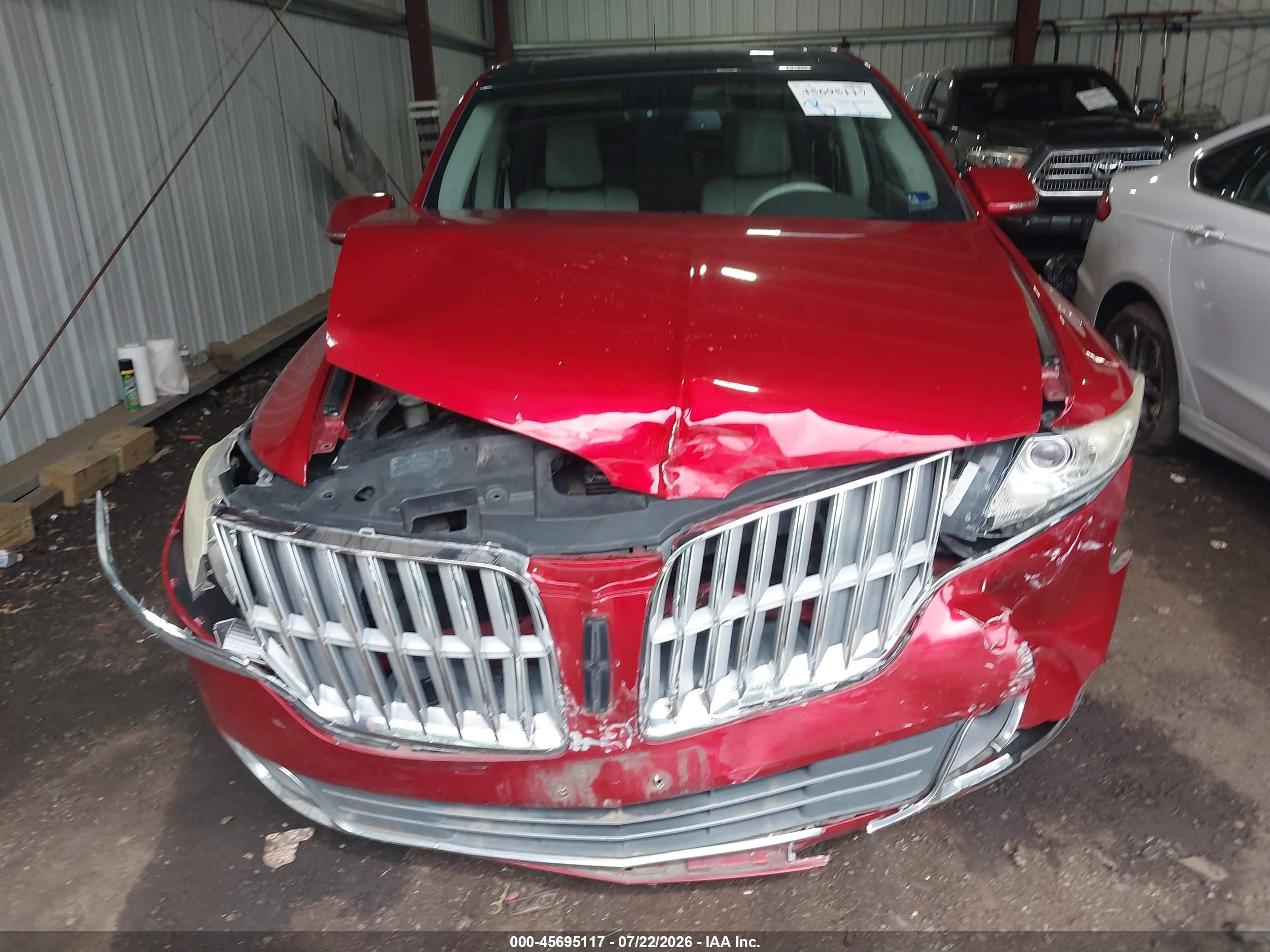 2010 Lincoln Mkt Ecoboost Red vin: 2LMHJ5AT2ABJ13308