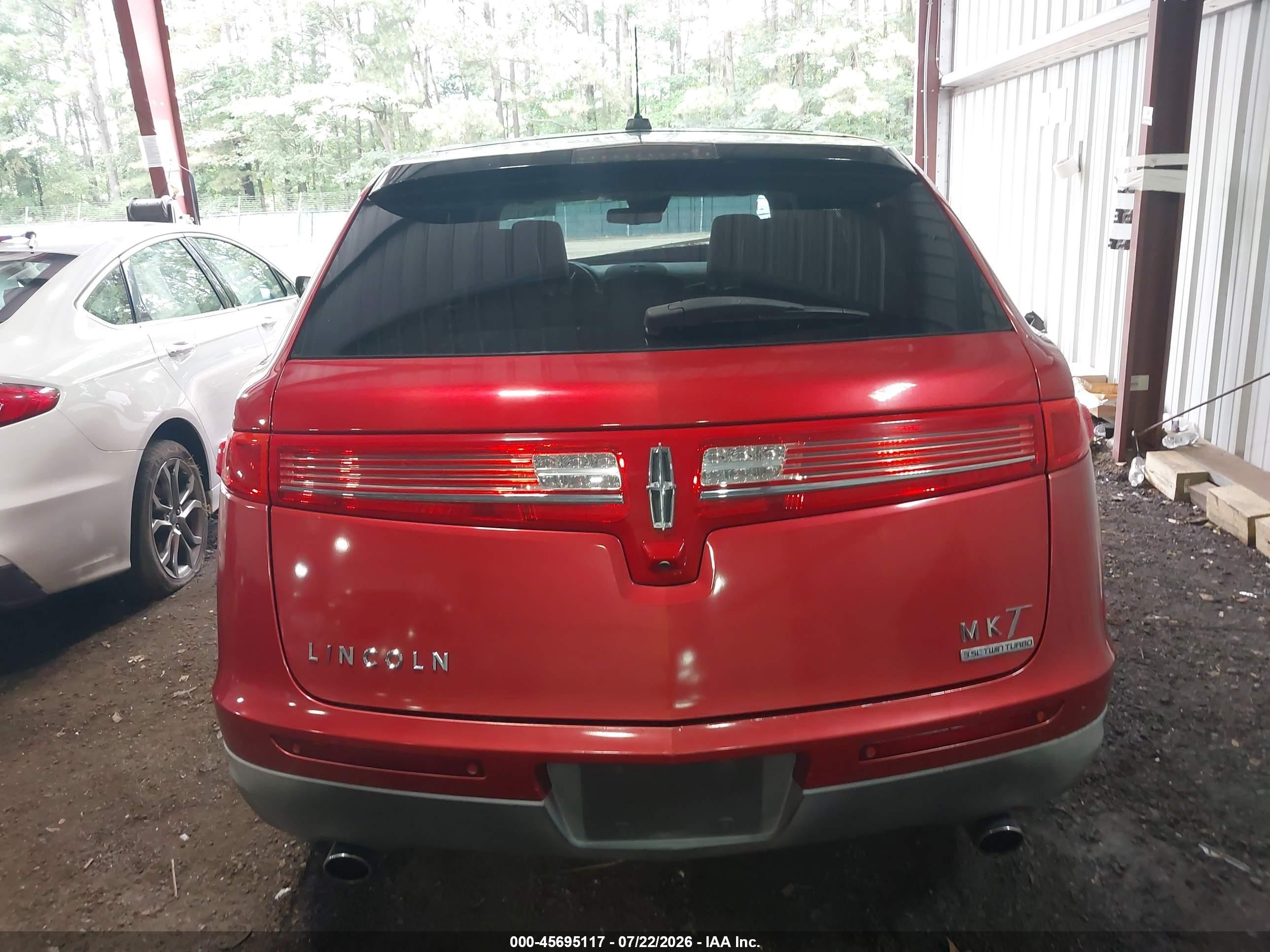 2010 Lincoln Mkt Ecoboost Red vin: 2LMHJ5AT2ABJ13308