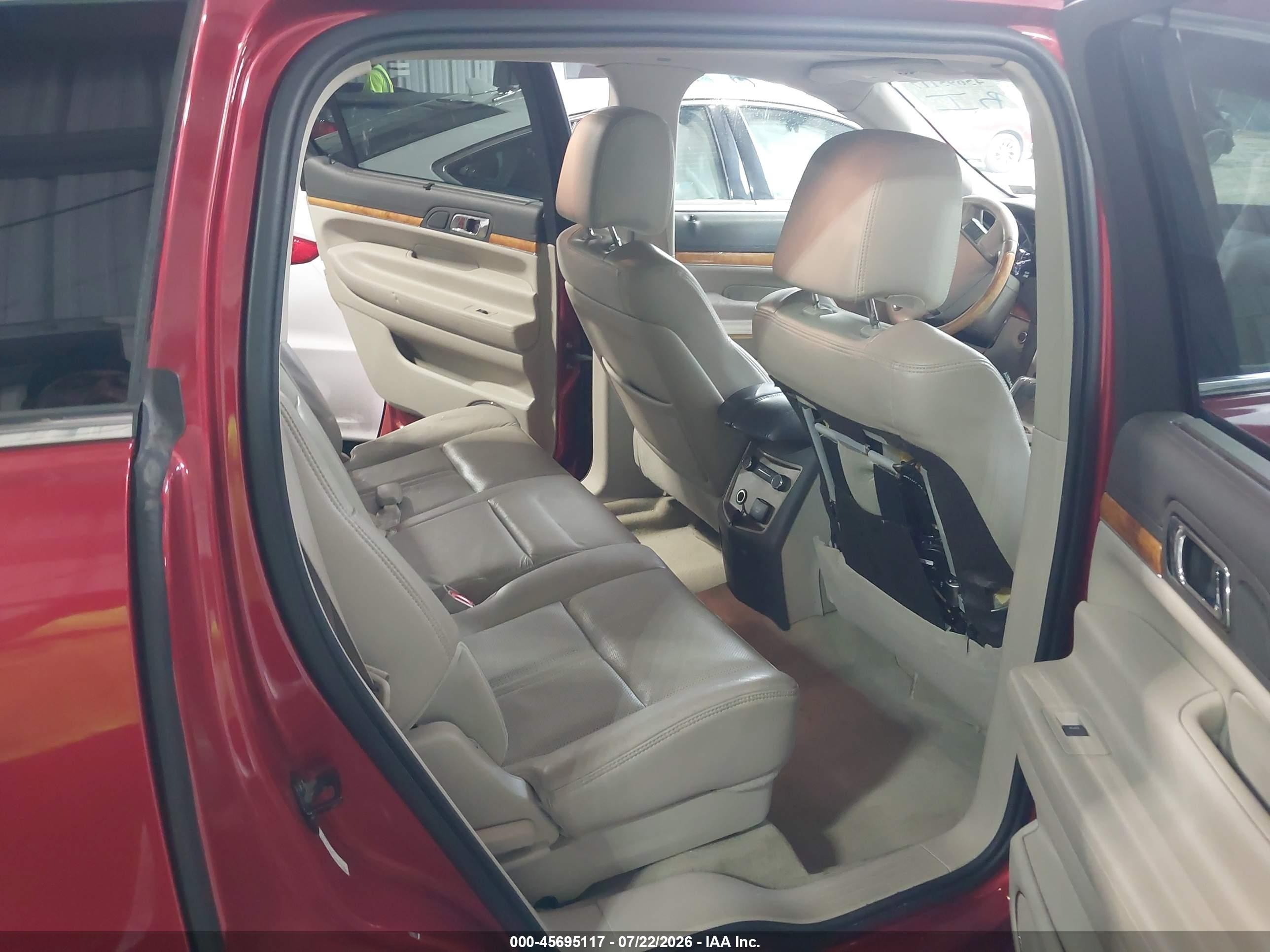 2010 Lincoln Mkt Ecoboost Red vin: 2LMHJ5AT2ABJ13308