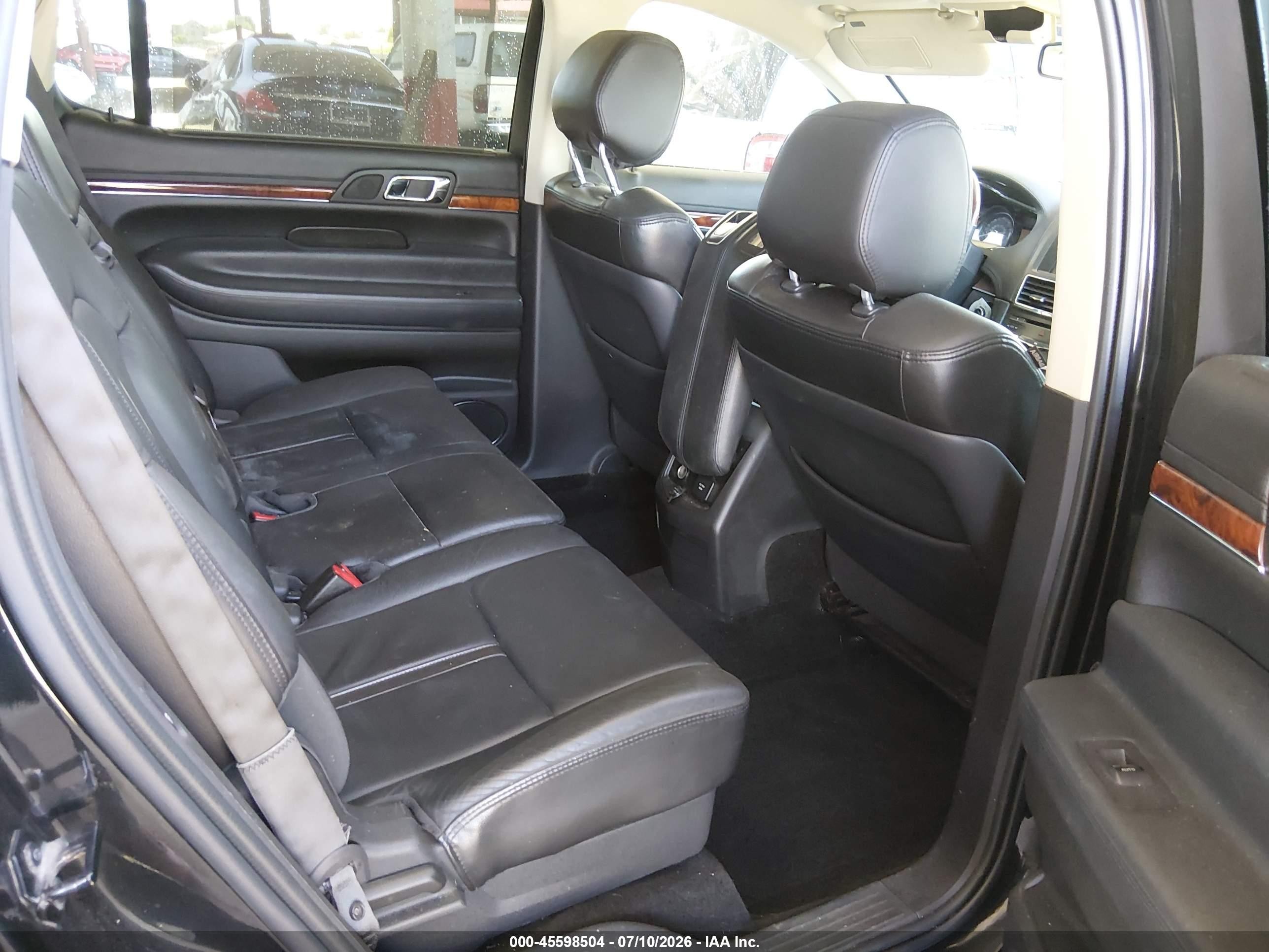 2013 Lincoln Mkt Ecoboost Черный vin: 2LMHJ5AT2DBL52393