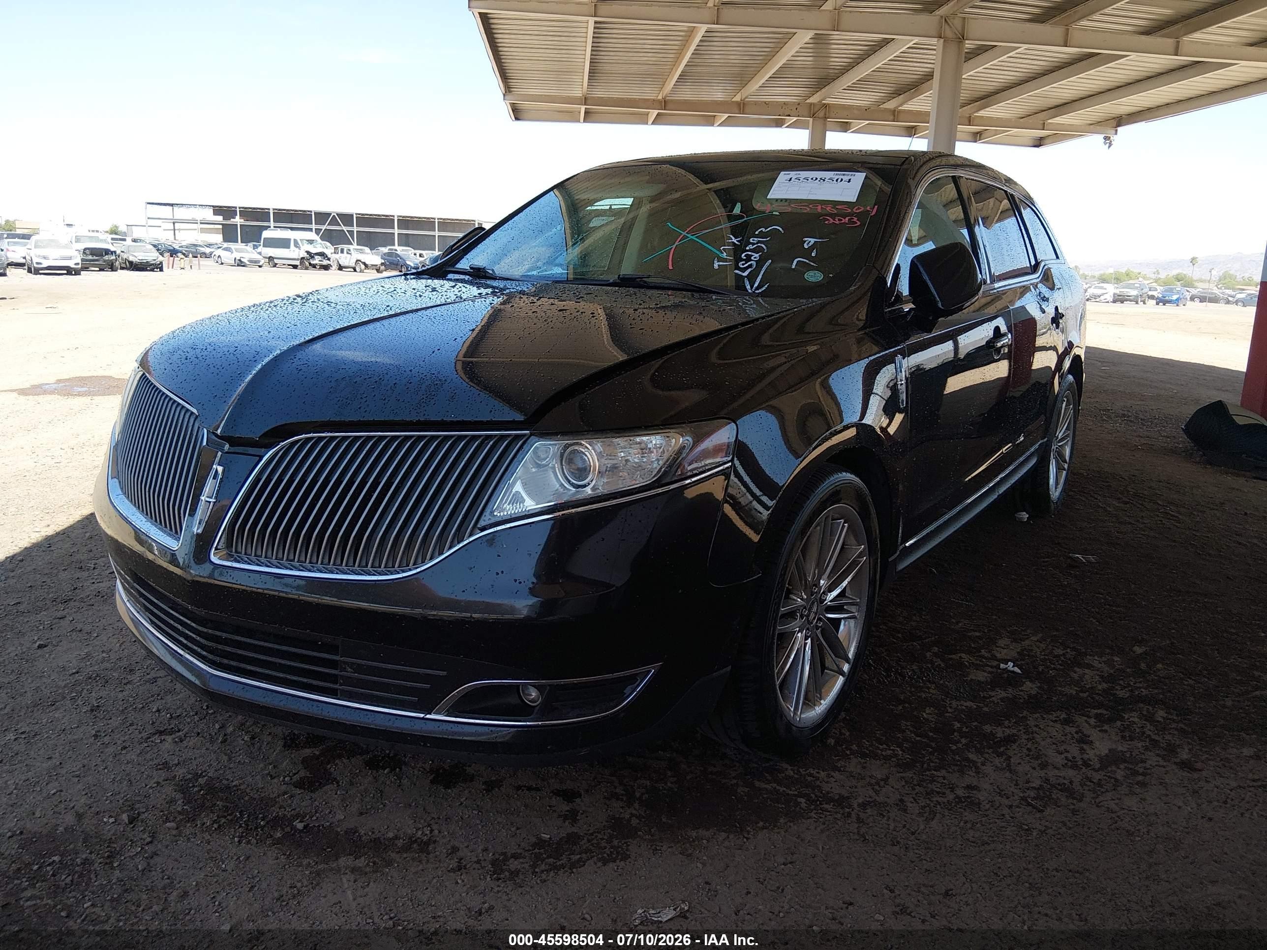 2013 Lincoln Mkt Ecoboost Черный vin: 2LMHJ5AT2DBL52393