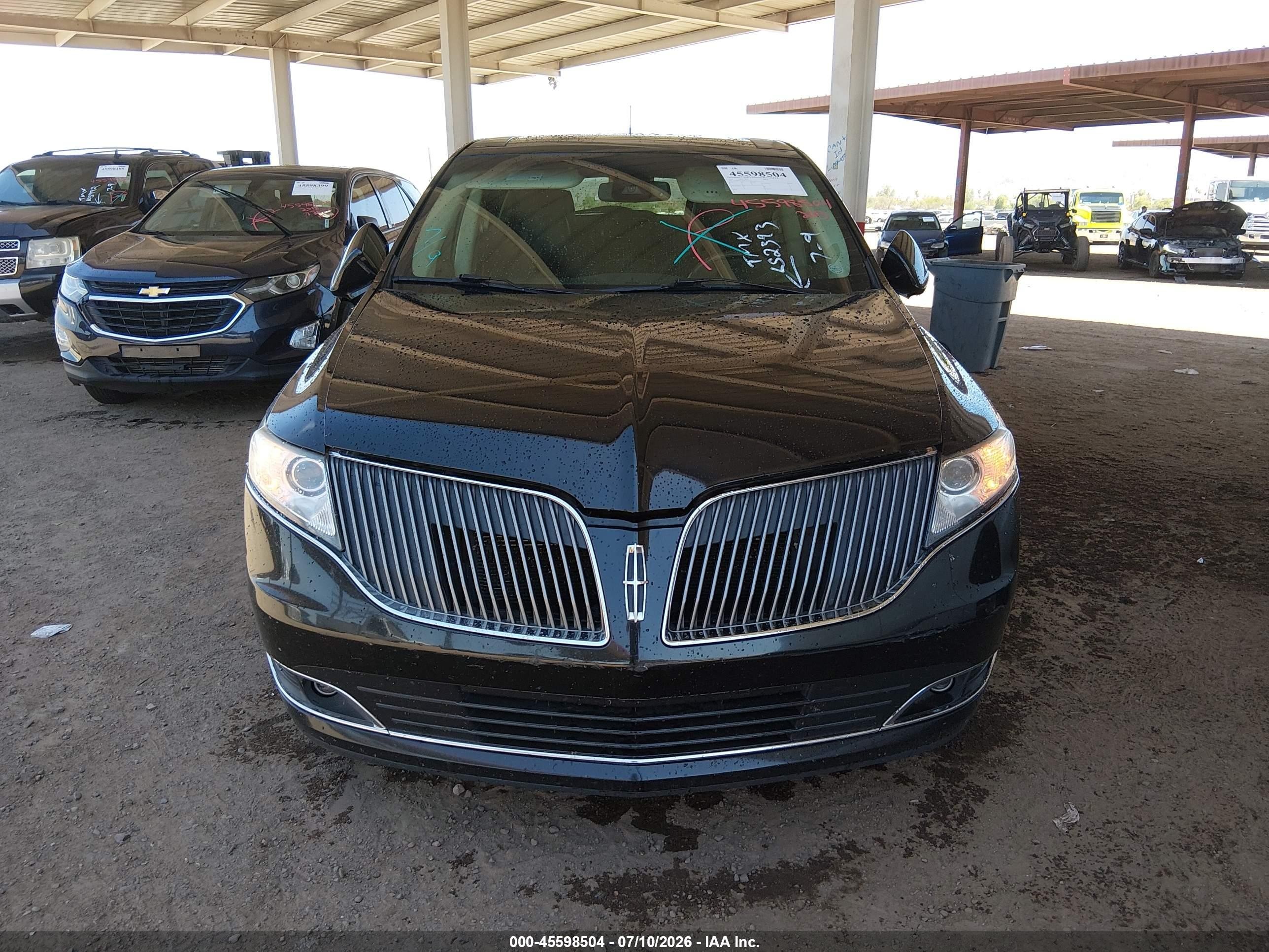 2013 Lincoln Mkt Ecoboost Черный vin: 2LMHJ5AT2DBL52393